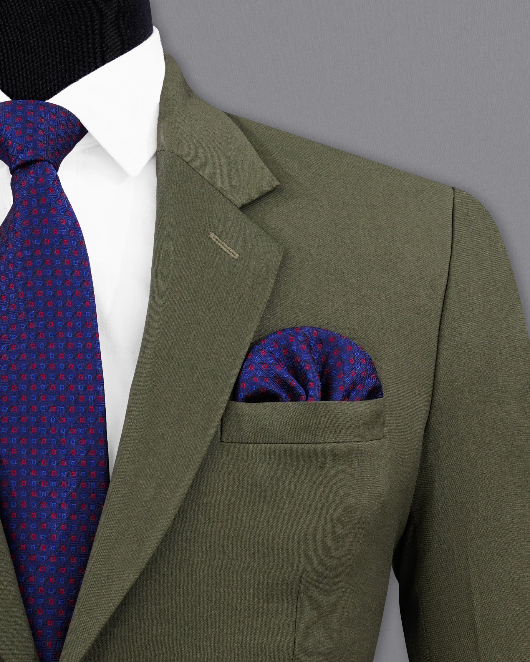 Rifle Green Single Breasted Blazer