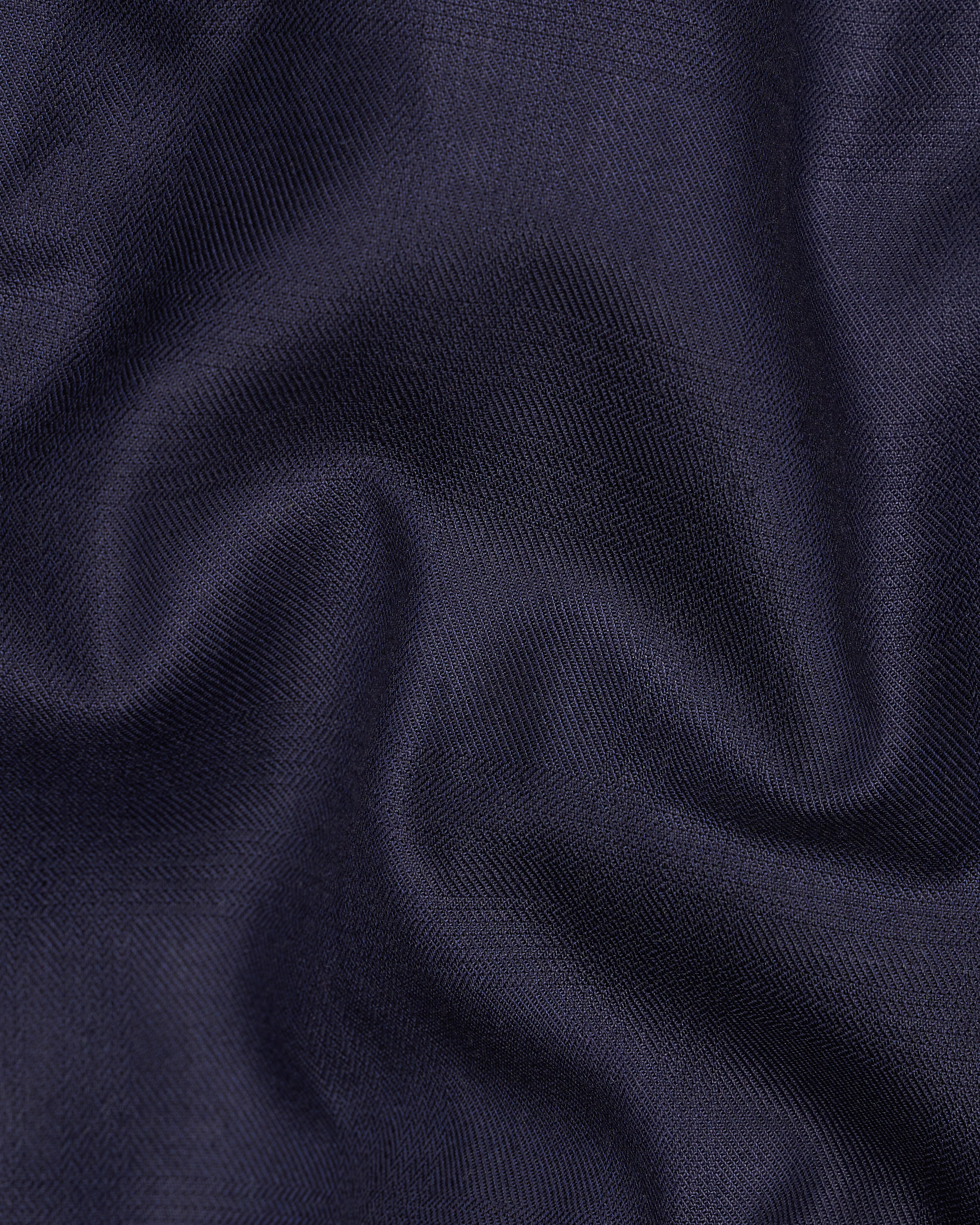 Mirage Blue with White Lapels Single Breasted Blazer