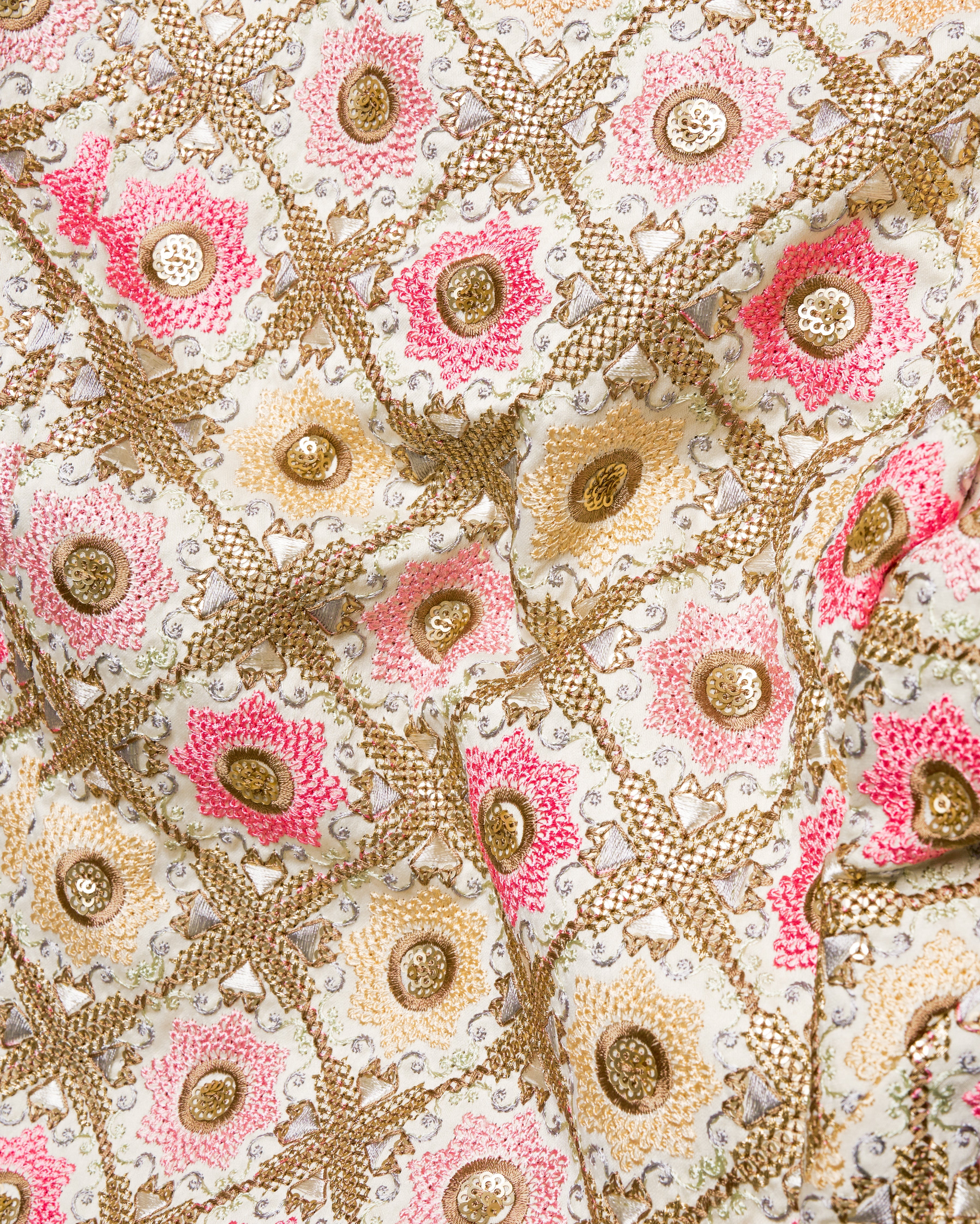 Fawn Brown with Muted Pink Cotton Thread Embroidered Bandhgala Blazer BL2410-BG-36, BL2410-BG-38, BL2410-BG-40, BL2410-BG-42, BL2410-BG-44, BL2410-BG-46, BL2410-BG-48, BL2410-BG-50, BL2410-BG-52, BL2410-BG-54, BL2410-BG-56, BL2410-BG-58, BL2410-BG-60