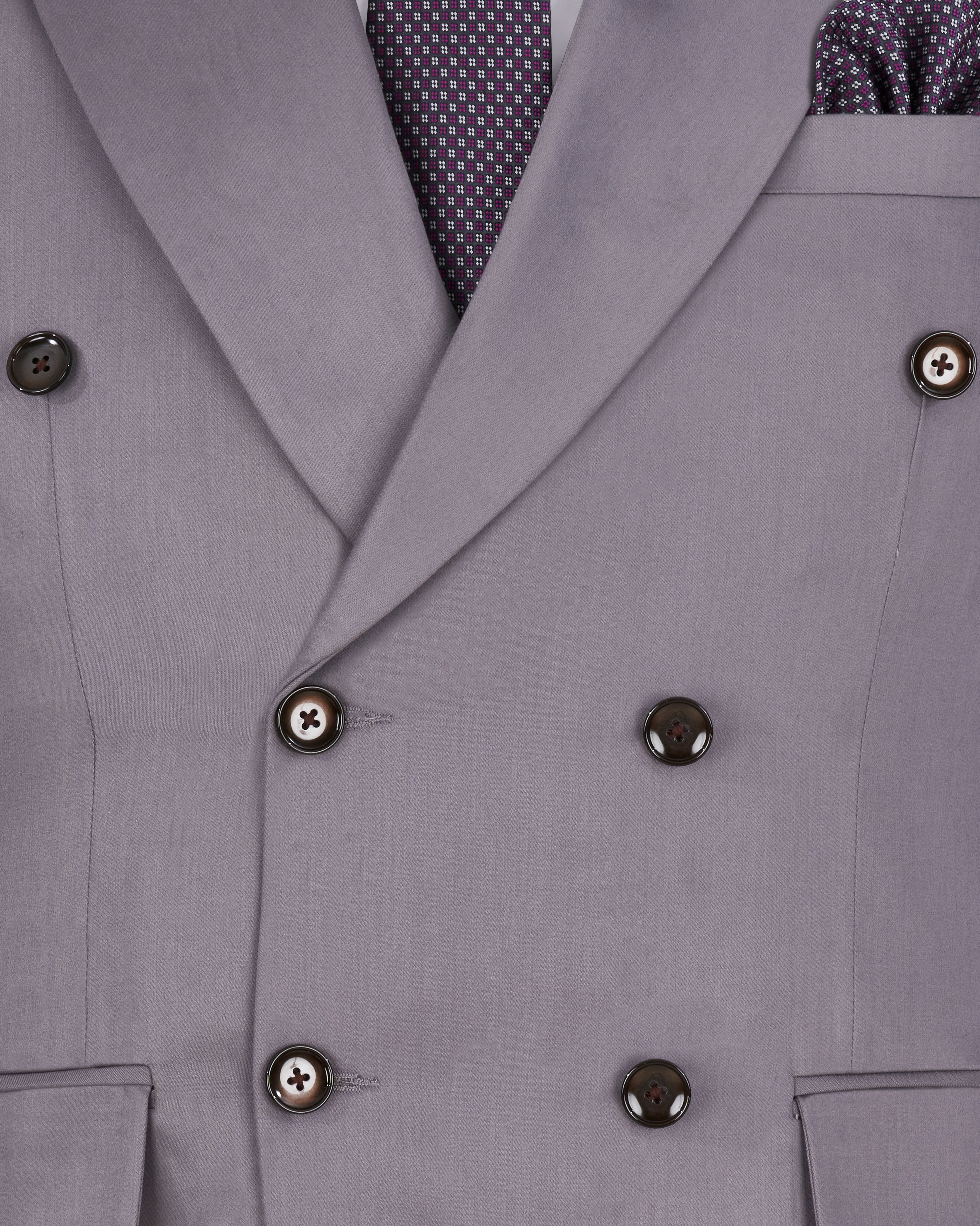 Light Gray Double Breasted Blazer BL2448-DB-36, BL2448-DB-38, BL2448-DB-40, BL2448-DB-42, BL2448-DB-44, BL2448-DB-46, BL2448-DB-48, BL2448-DB-50, BL2448-DB-52, BL2448-DB-54, BL2448-DB-56, BL2448-DB-58, BL2448-DB-60