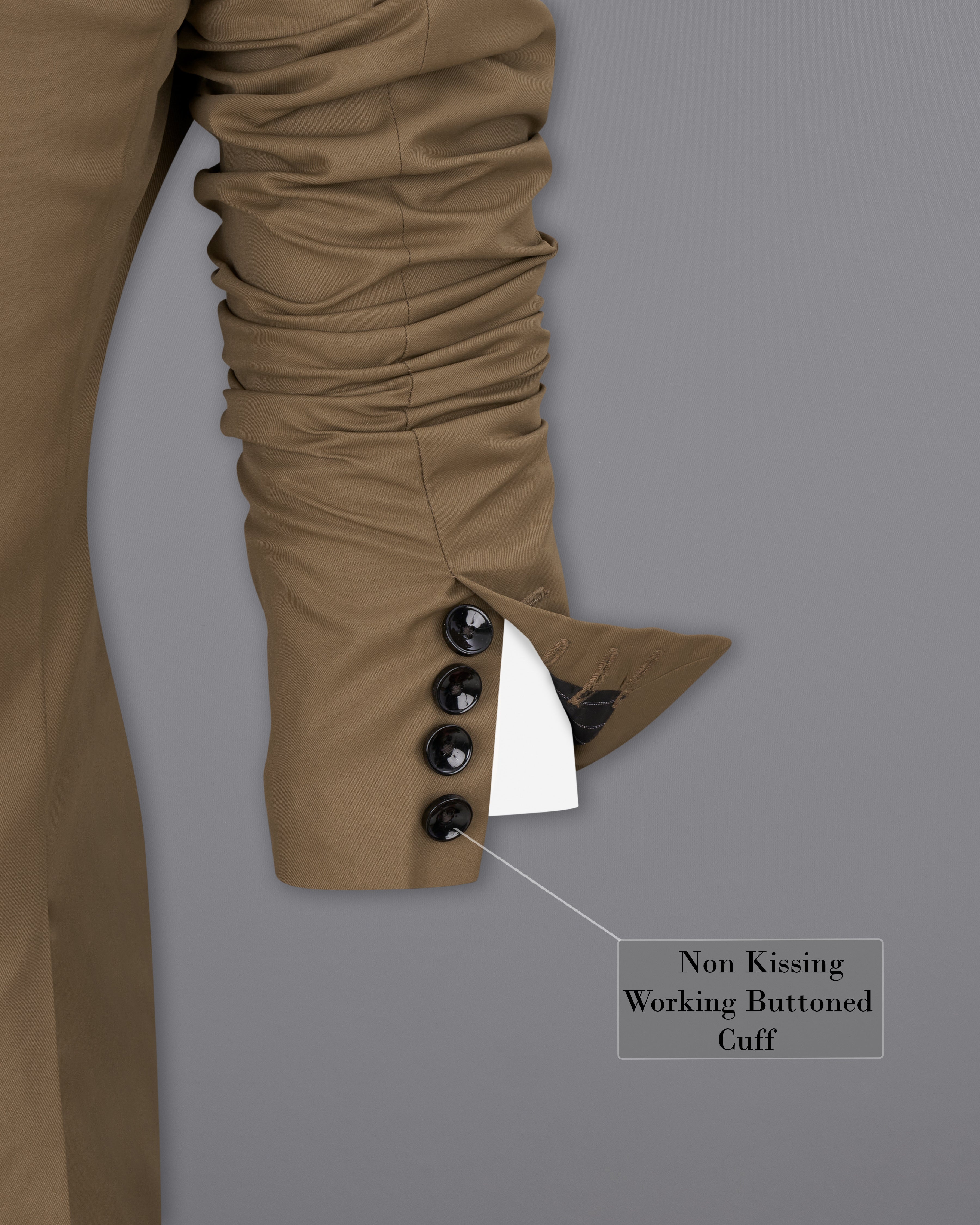 Khaki Brown Double Breasted Blazer BL2462-DB-36, BL2462-DB-38, BL2462-DB-40, BL2462-DB-42, BL2462-DB-44, BL2462-DB-46, BL2462-DB-48, BL2462-DB-50, BL2462-DB-52, BL2462-DB-54, BL2462-DB-56, BL2462-DB-58, BL2462-DB-60