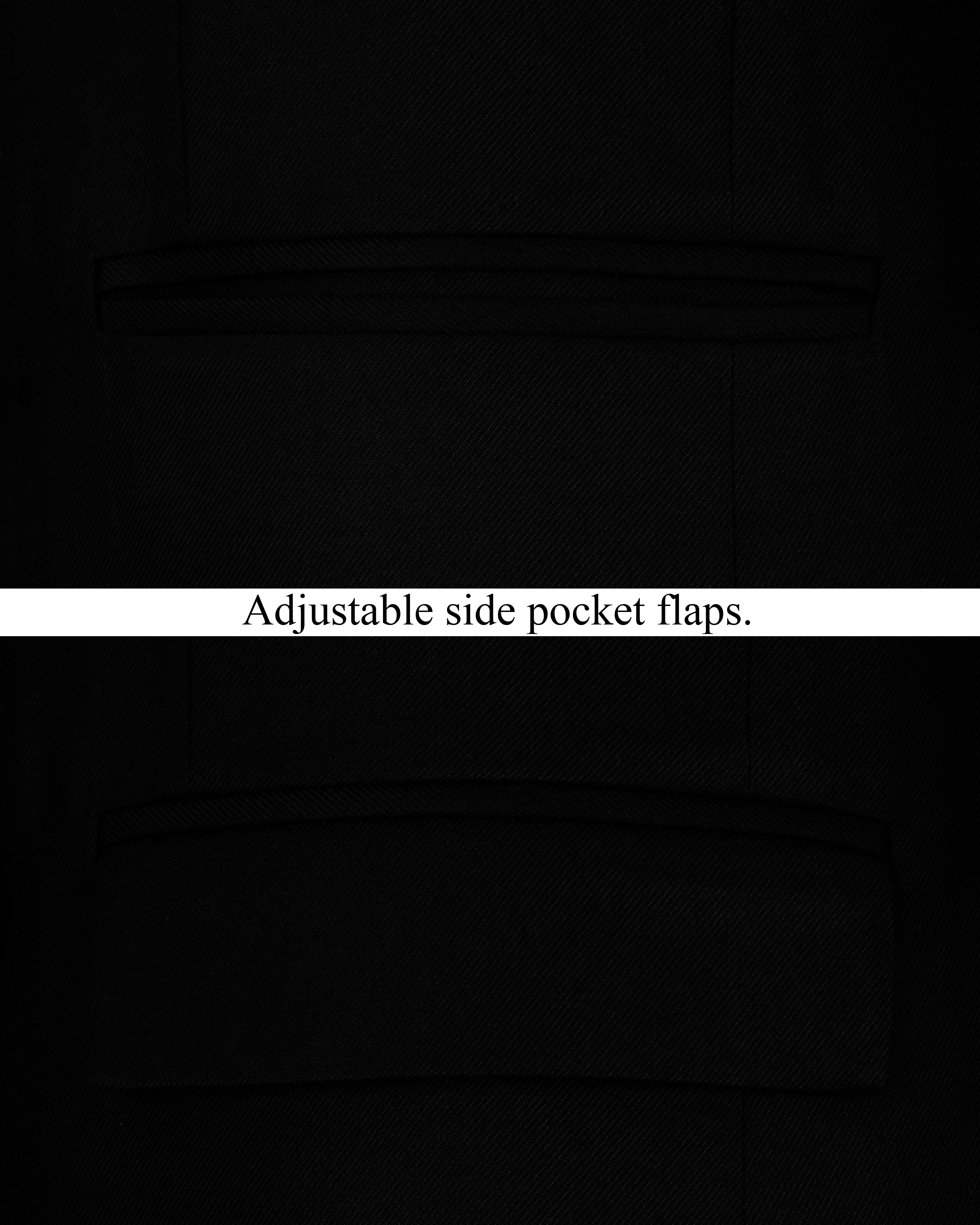 Jade Black Double Breasted Blazer BL2485-DB-36, BL2485-DB-38, BL2485-DB-40, BL2485-DB-42, BL2485-DB-44, BL2485-DB-46, BL2485-DB-48, BL2485-DB-50, BL2485-DB-52, BL2485-DB-54, BL2485-DB-56, BL2485-DB-58, BL2485-DB-60