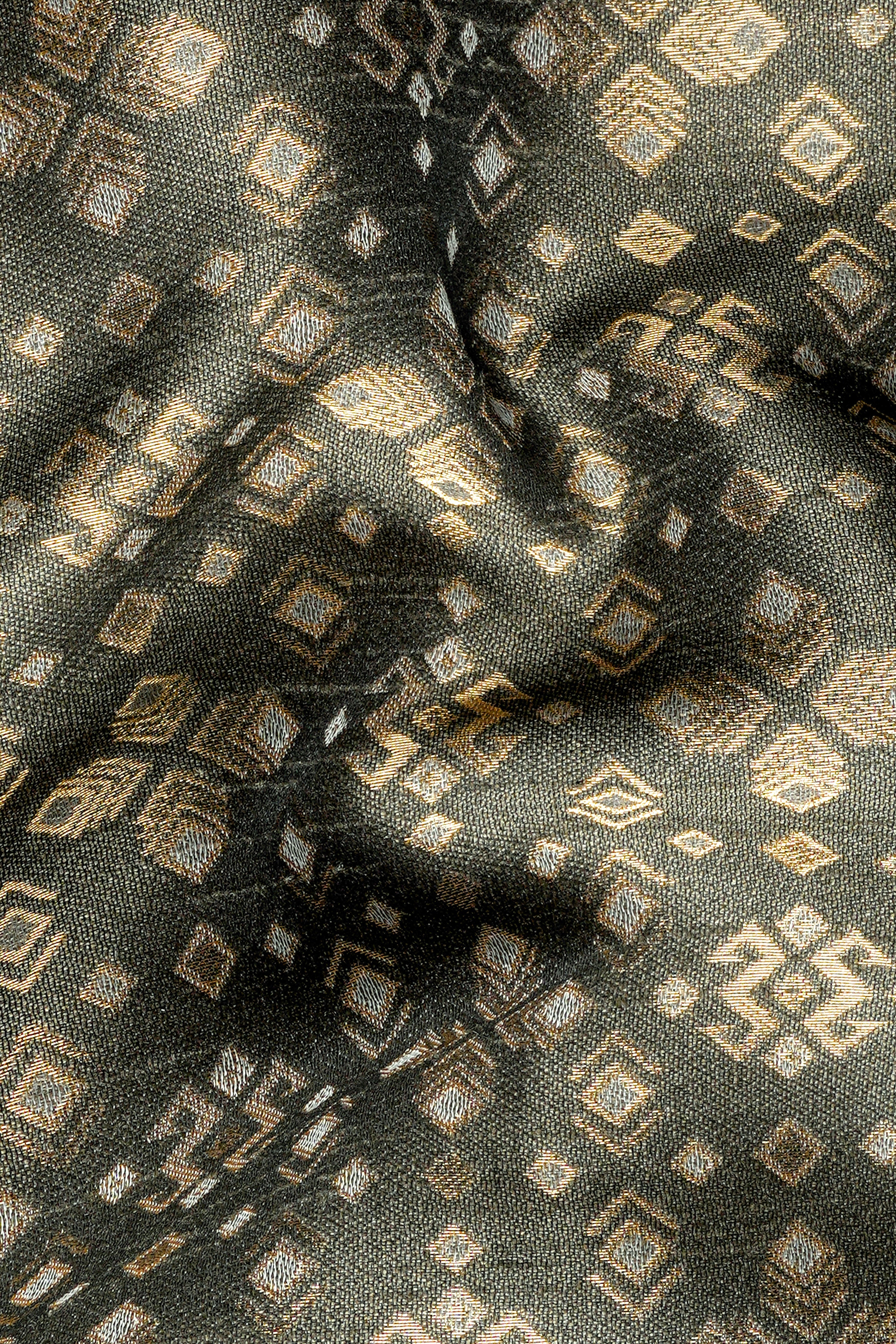 Kelp Green and Fawn Brown Jacquard Weave Tuxedo Blazer BL3701-BKL-36, BL3701-BKL-38, BL3701-BKL-40, BL3701-BKL-42, BL3701-BKL-44, BL3701-BKL-46, BL3701-BKL-48, BL3701-BKL-50, BL3701-BKL-52, BL3701-BKL-54, BL3701-BKL-56, BL3701-BKL-58, BL3701-BKL-60