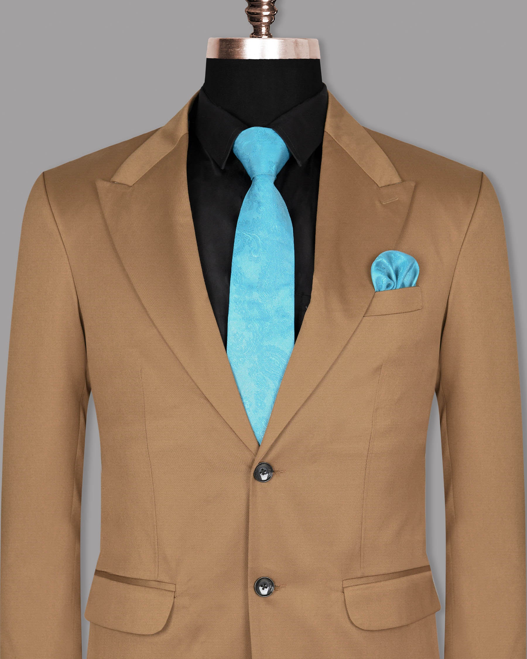 Camel Brown Wool Rich Blazer BL952-SBP-54, BL952-SBP-60, BL952-SBP-38, BL952-SBP-44, BL952-SBP-46, BL952-SBP-48, BL952-SBP-52, BL952-SBP-56, BL952-SBP-58, BL952-SBP-36, BL952-SBP-40, BL952-SBP-50, BL952-SBP-42