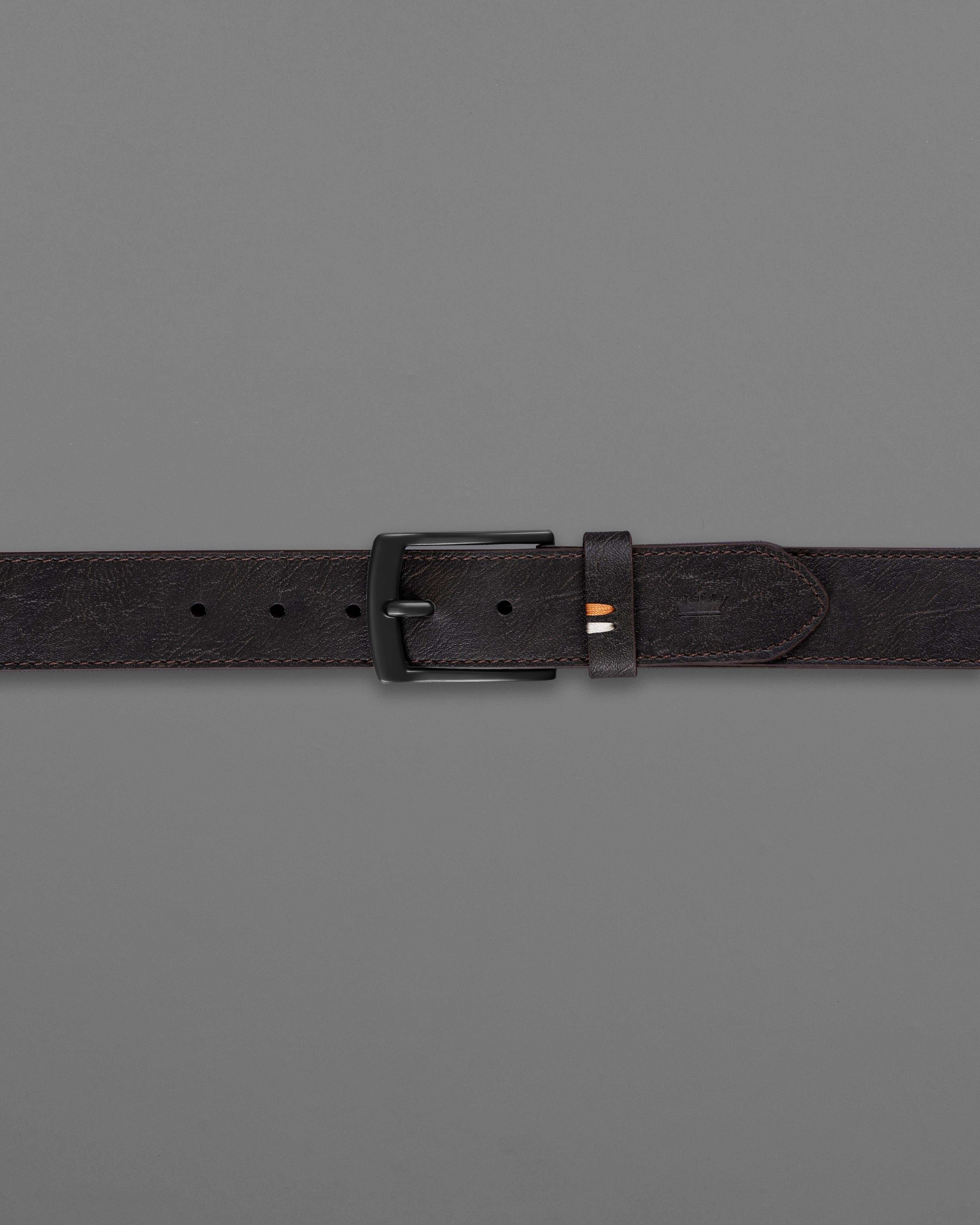 Dark Brown Leather Free Lightweight Handcrafted Belt BT100-28, BT100-30, BT100-32, BT100-34, BT100-36, BT100-38