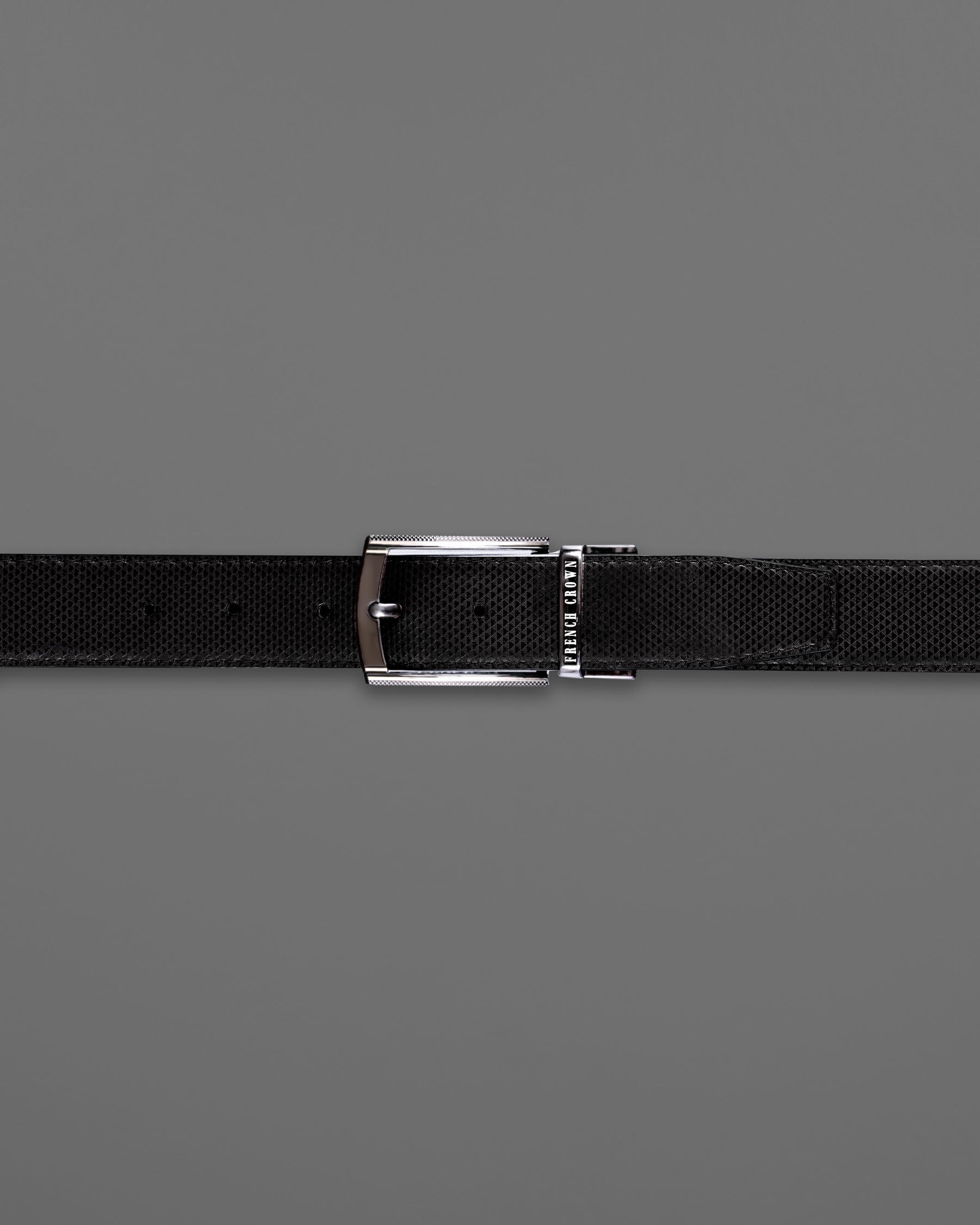 Glossy Grey with Golden buckled Reversible jade Black and Brown Vegan Leather Handcrafted Belt BT049-28, BT049-30, BT049-32, BT049-34, BT049-36, BT049-38