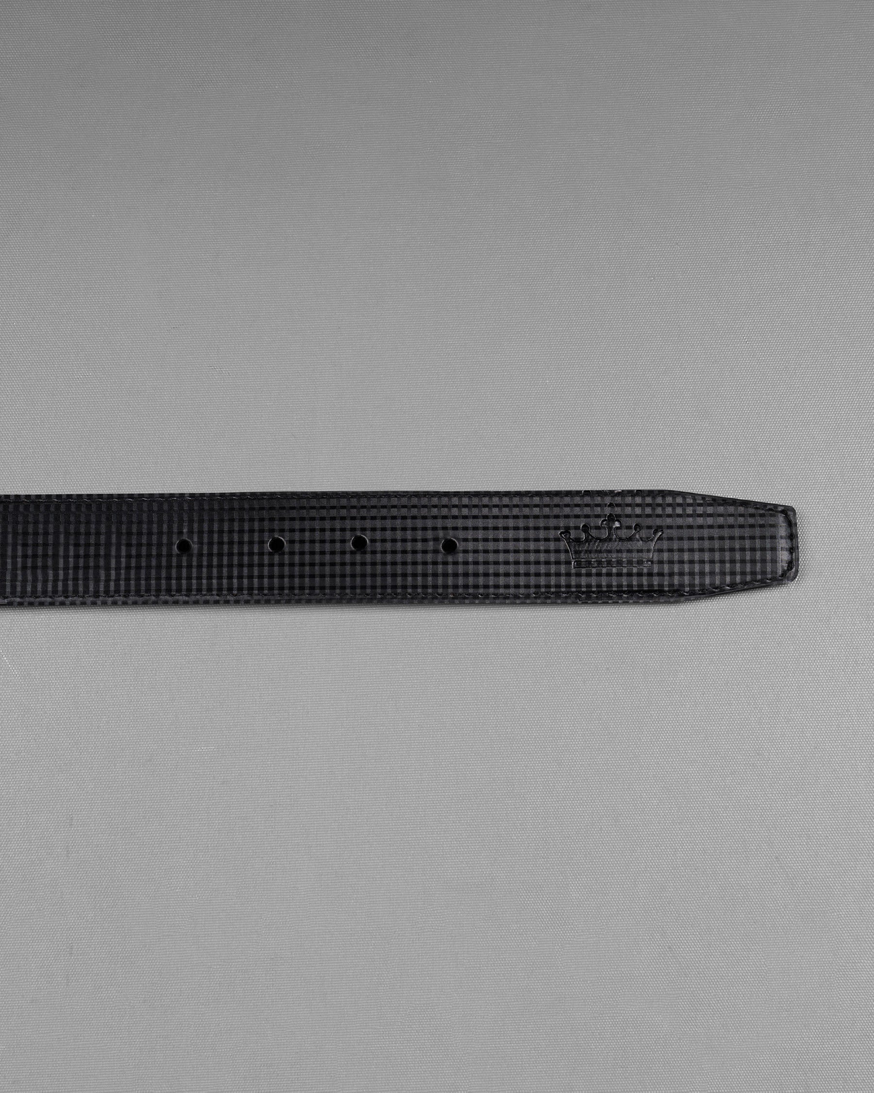 Glossy Grey with golden buckled Reversible jade Black and Brown Vegan Leather Handcrafted Belt BT051-28, BT051-30, BT051-32, BT051-34, BT051-36, BT051-38