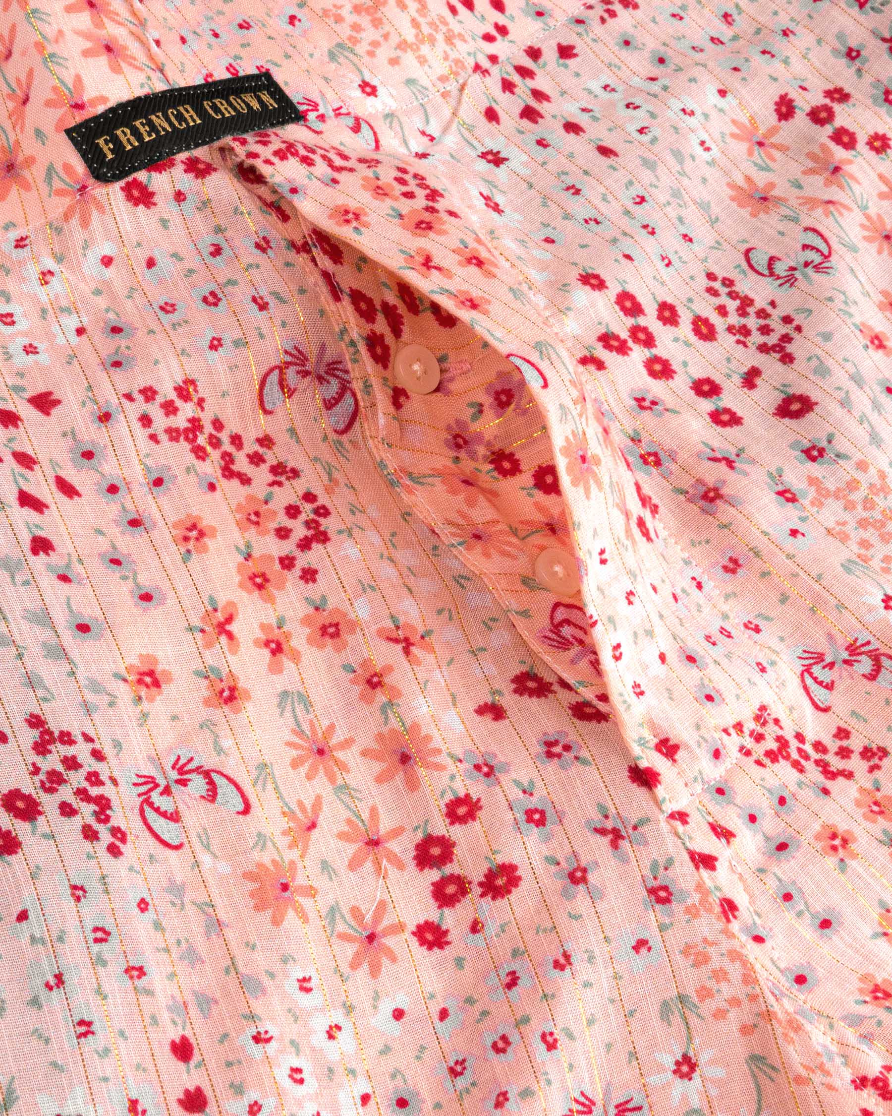 Mandys Peach Printed Premium Tencel Boxers BX411-02-28, BX411-02-30, BX411-02-32, BX411-02-34, BX411-02-36, BX411-02-38, BX411-02-40, BX411-02-42, BX411-02-44