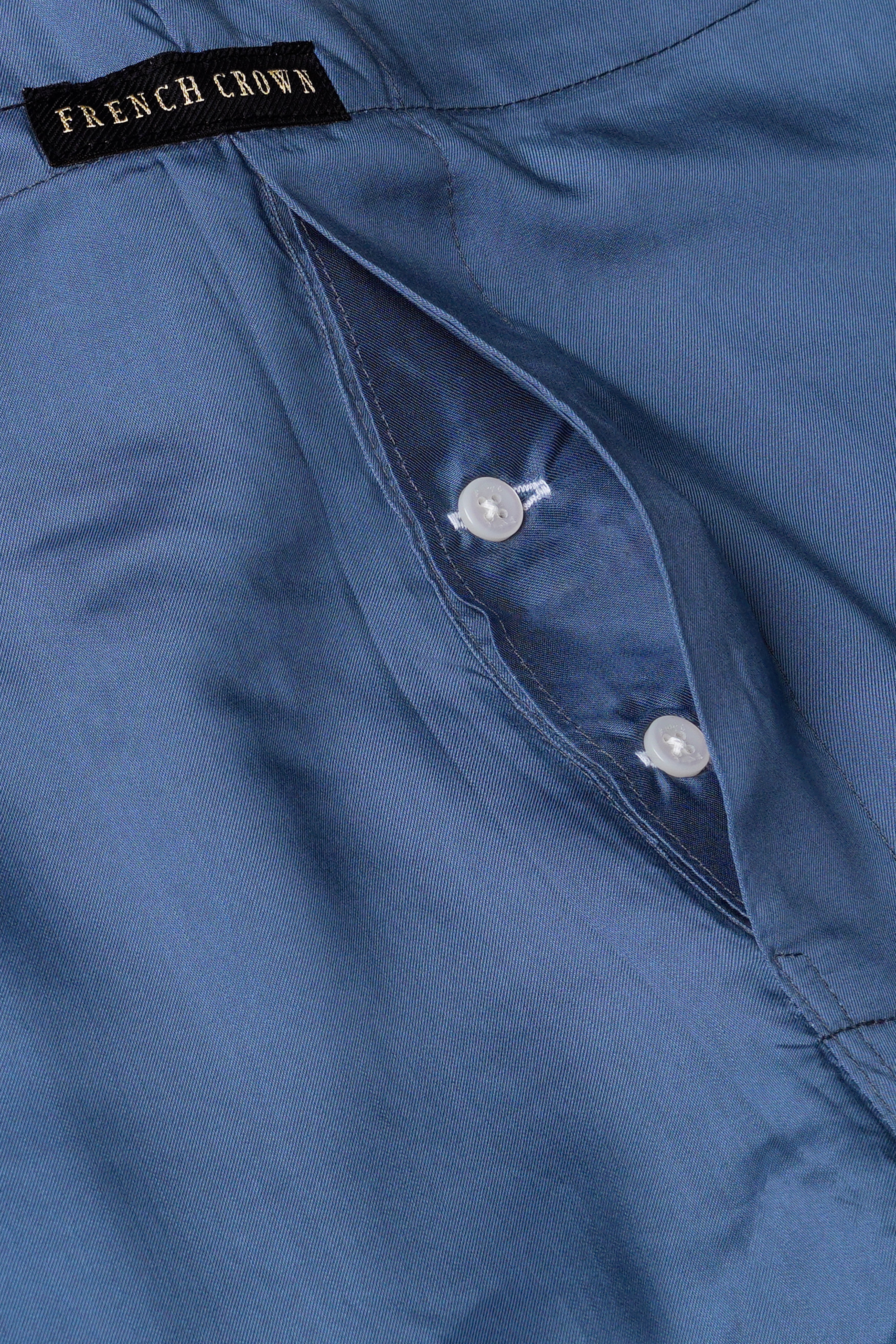 Twilight Blue Solid Premium Tencel Boxer