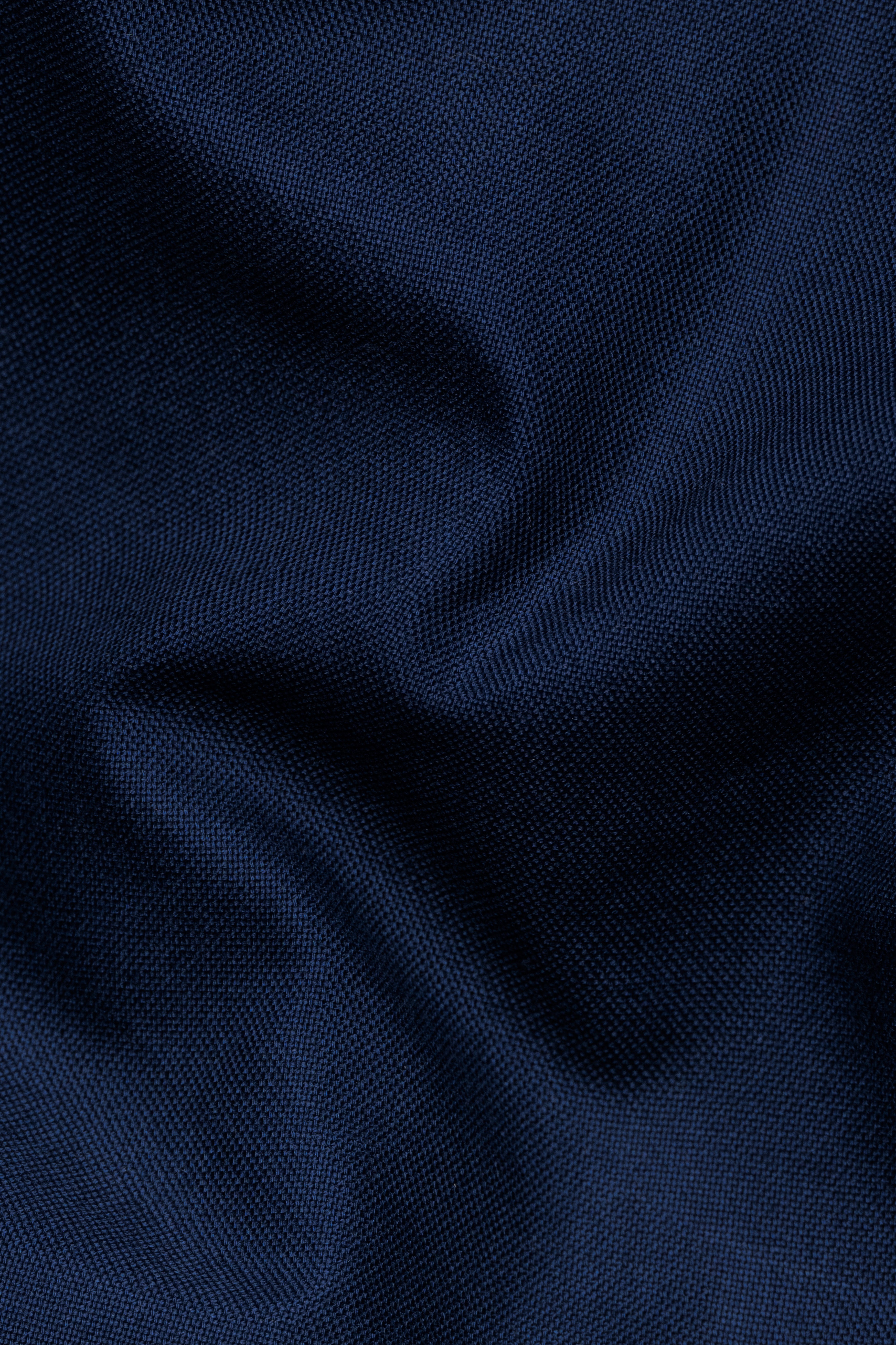 Haiti Blue Textured Royal Oxford Boxer