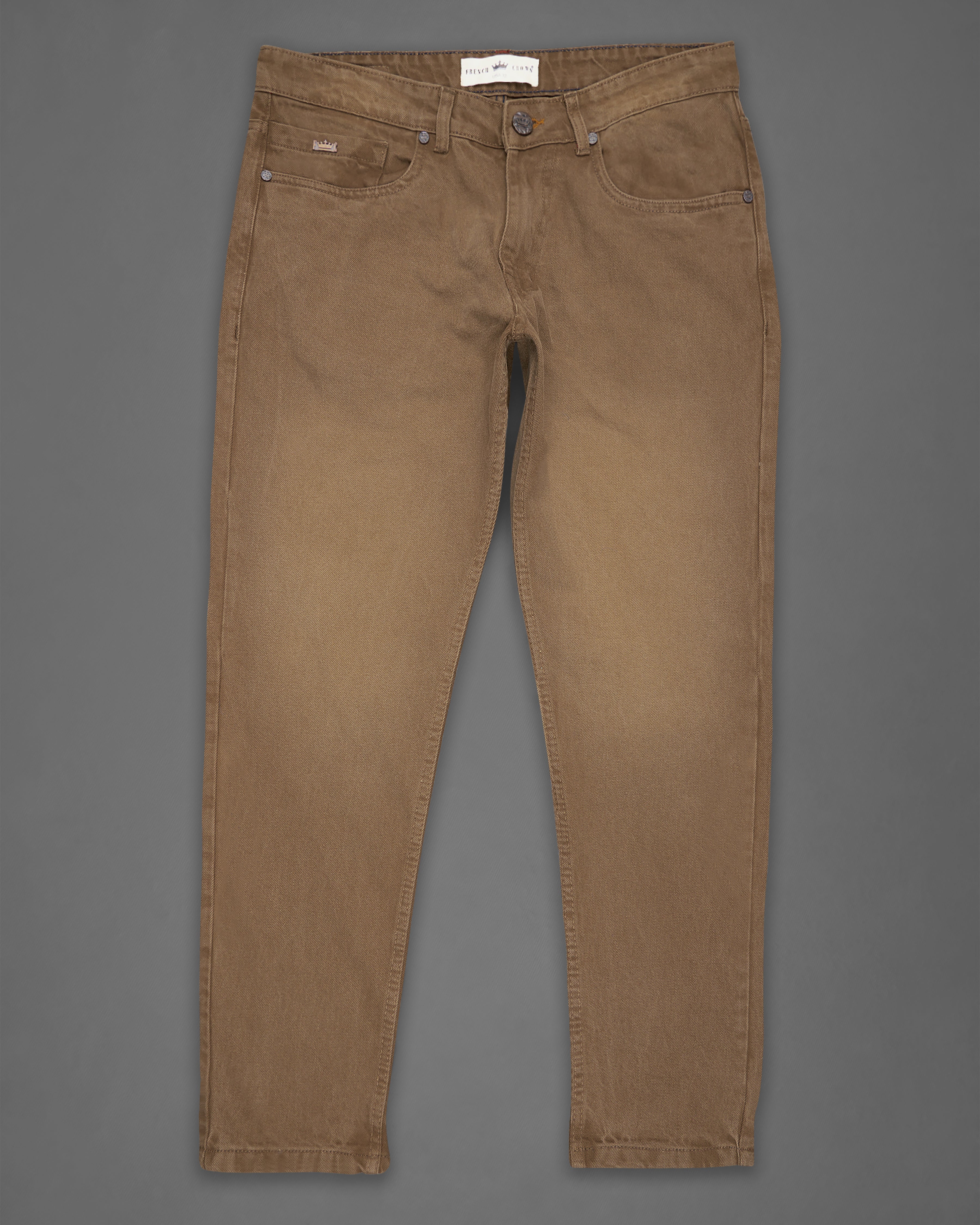 Dark Taupe Brown Rinse Denim J167-32, J167-34, J167-36, J167-38, J167-40