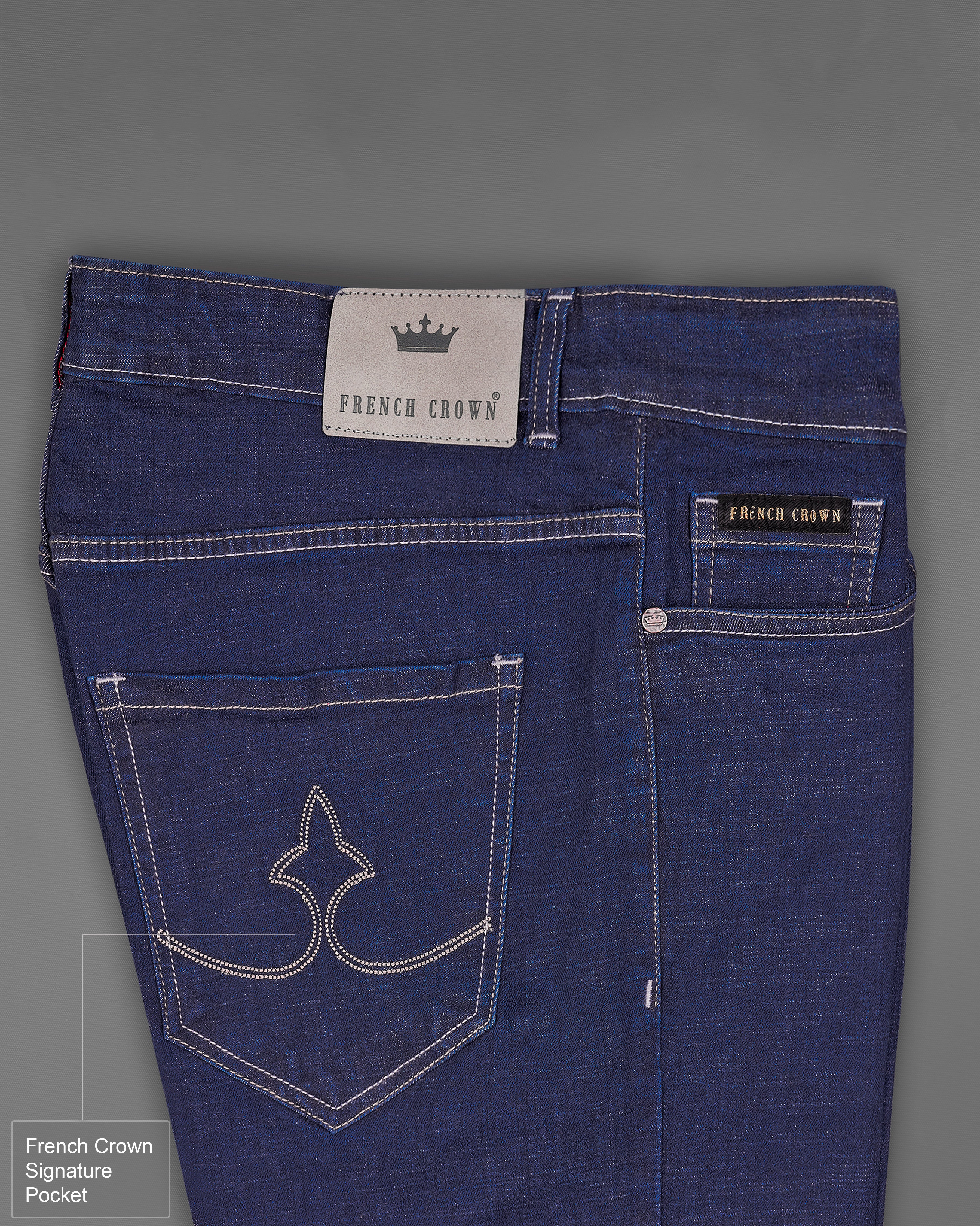 Cloud Burst Blue Rinse Wash Stretchable Denim J170-32, J170-34, J170-36, J170-38, J170-40