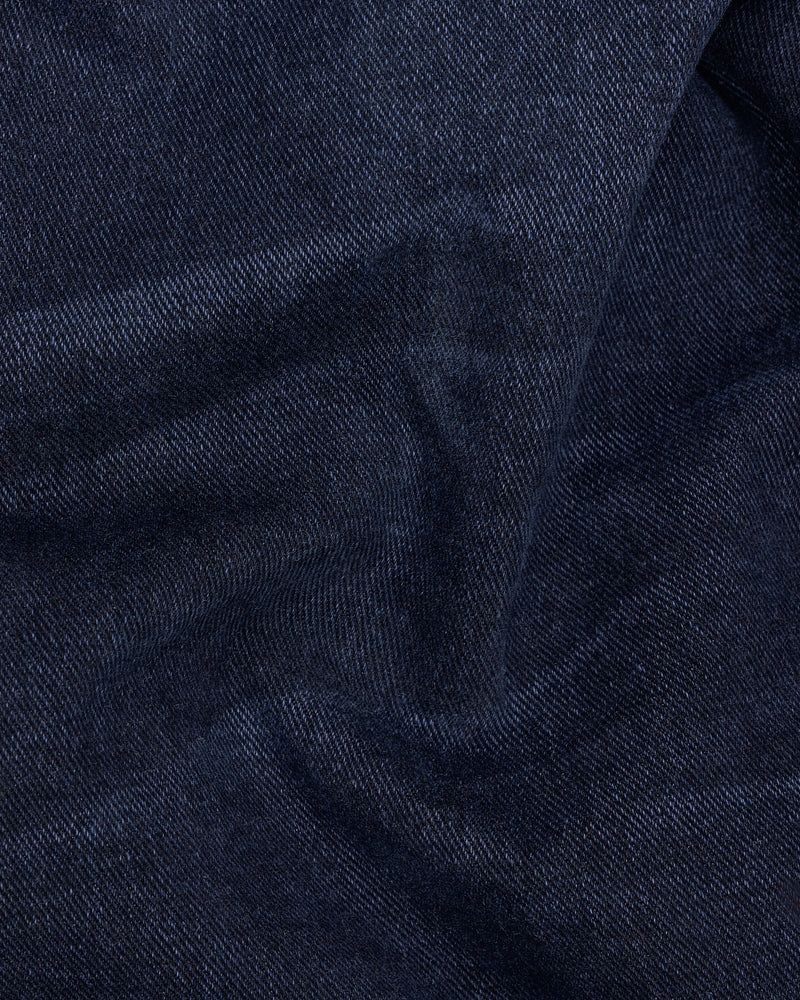 Mirage Navy Blue Hand Sanding Stretchable Denim J175-32, J175-34, J175-36, J175-38, J175-40