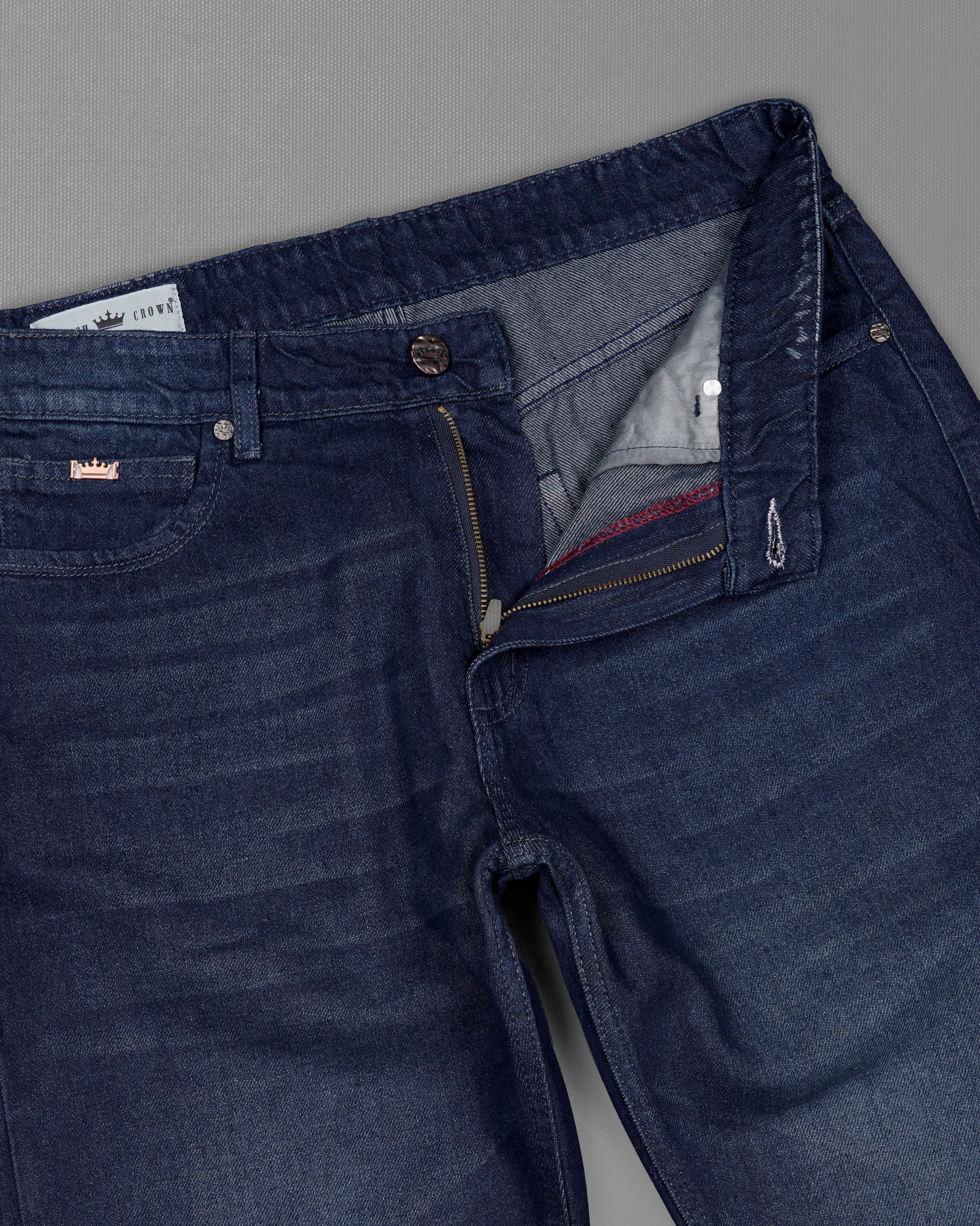 Ebony Clay Blue Whiskering Wash Denim J205-30, J205-32, J205-34, J205-36, J205-38, J205-40