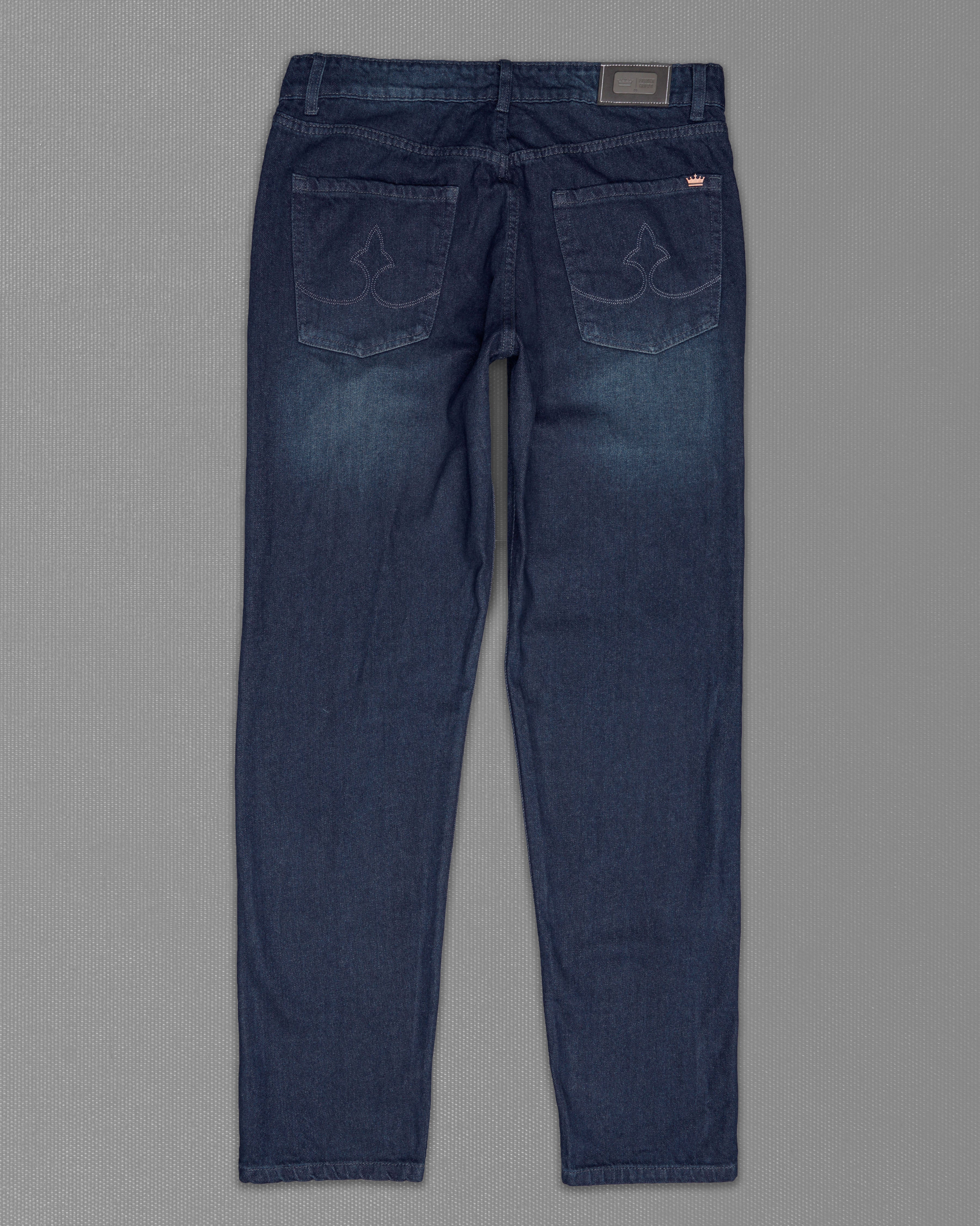 Ebony Clay Blue Whiskering Wash Denim J205-30, J205-32, J205-34, J205-36, J205-38, J205-40