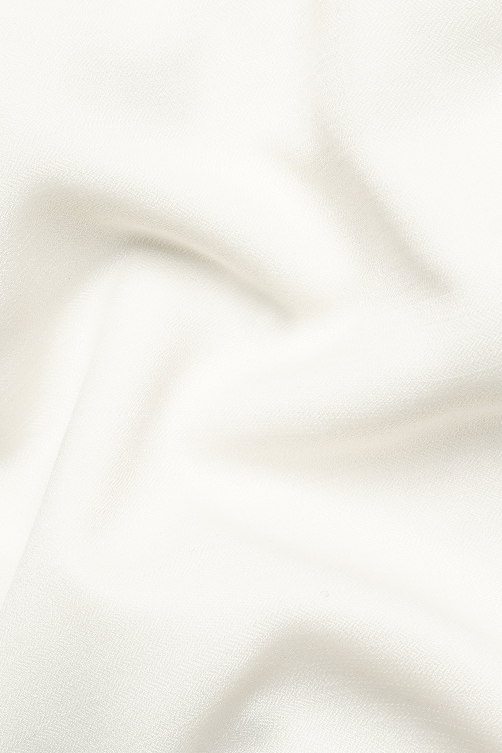 Bright White Kurta with Pansy Purple Cotton Thread Embroidered Viscose Designer Nehru Jacket