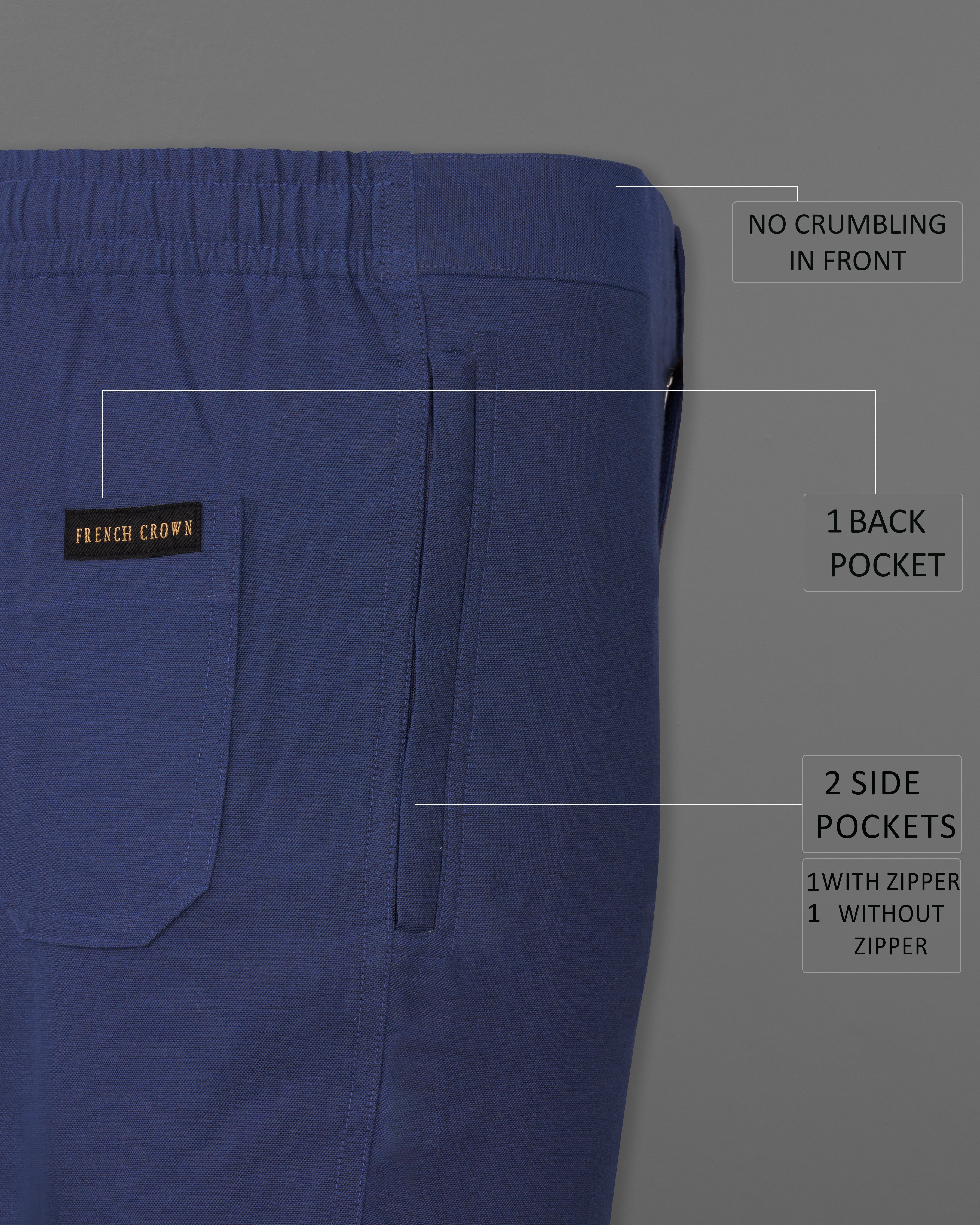 Rhino Blue Oxford Lounge Pants LP209-28, LP209-30, LP209-32, LP209-34, LP209-36, LP209-38, LP209-40, LP209-42, LP209-44