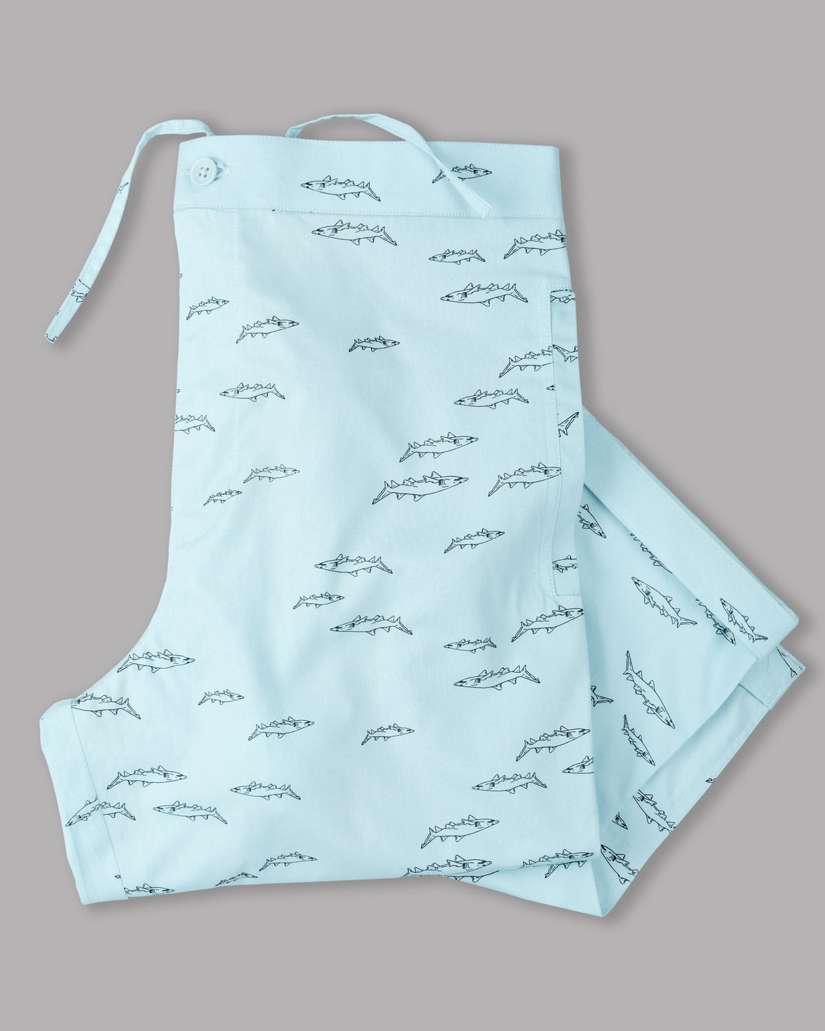 Sky Shark Printed Premium Cotton Lounge Pant LP083-28, LP083-30, LP083-34, LP083-36, LP083-42, LP083-32, LP083-40, LP083-44, LP083-38