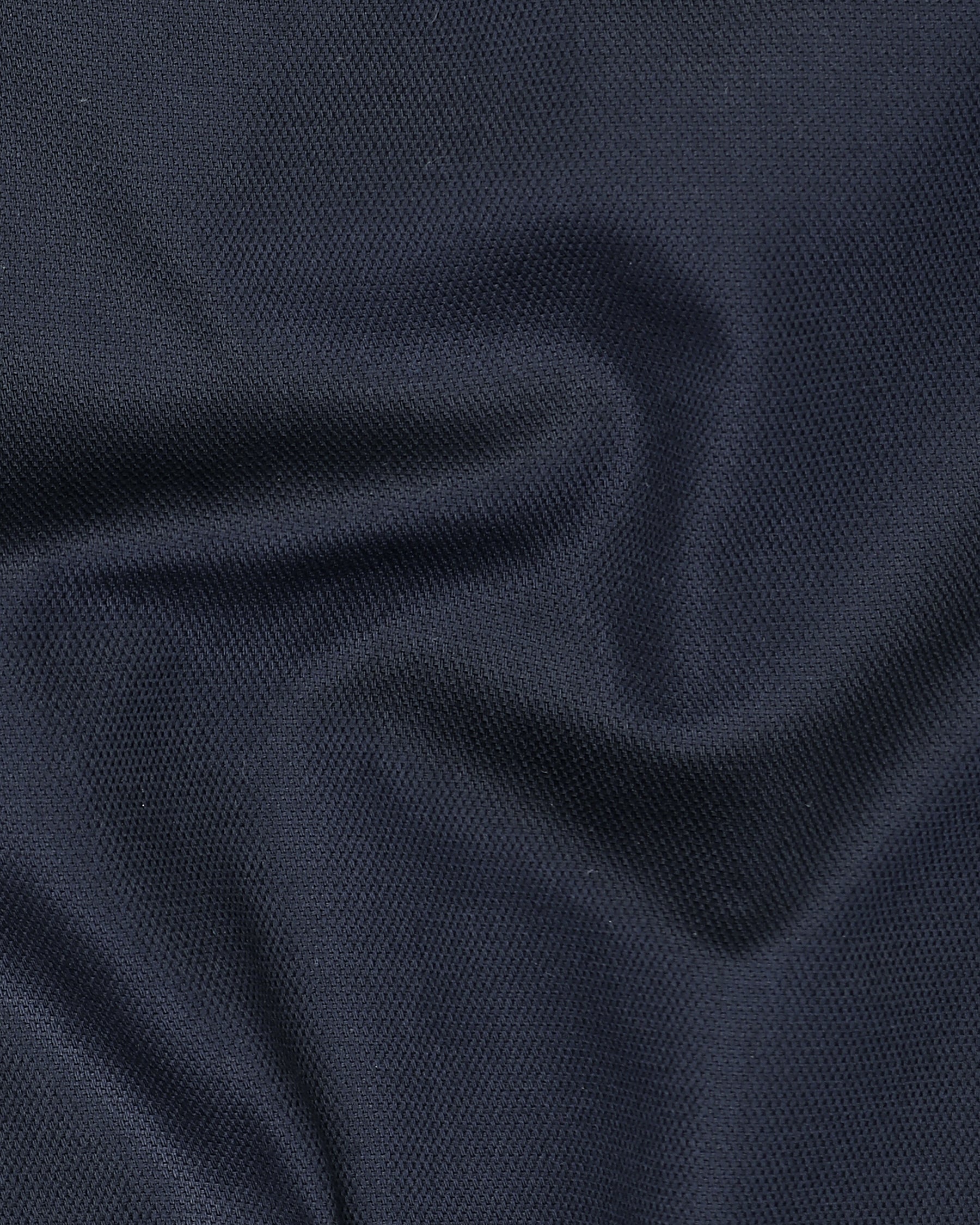 Blue Wool Blend Nehru Jacket