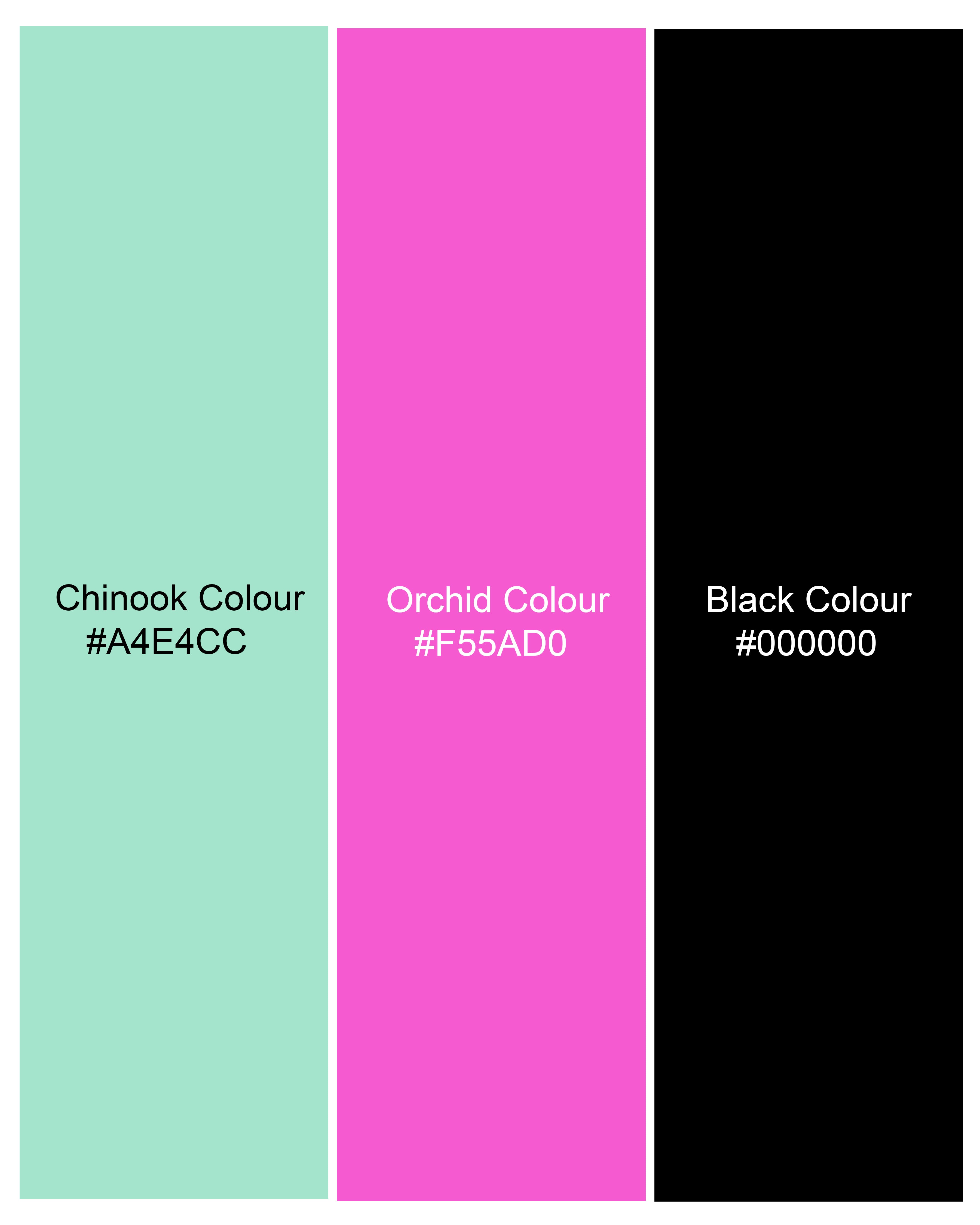 Chinook Green Ditsy Printed Premium Cotton Shorts SR203-28, SR203-30, SR203-32, SR203-34, SR203-36, SR203-38, SR203-40, SR203-42, SR203-44