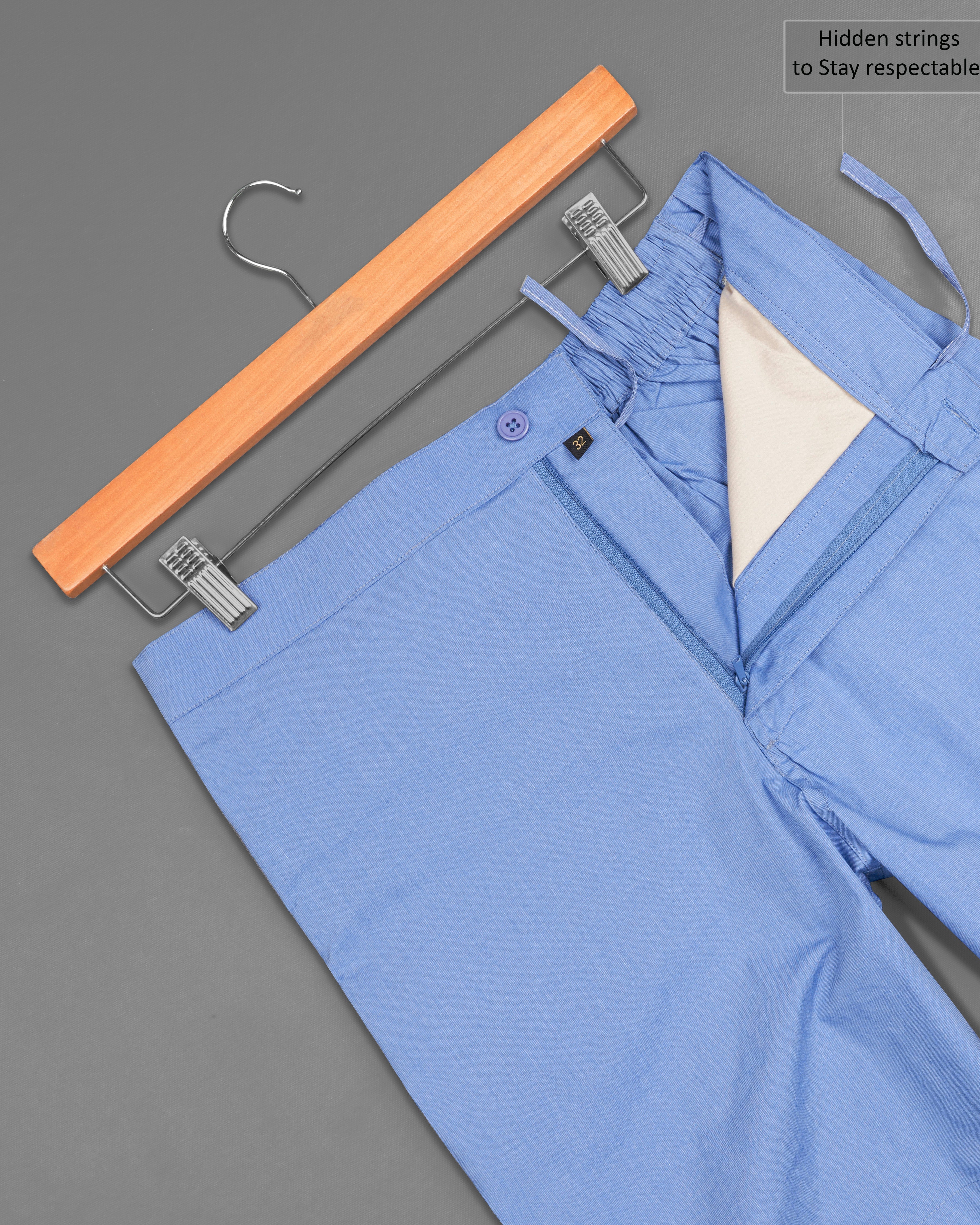 Ship Cove Blue Chambray Shorts SR239-28, SR239-30, SR239-32, SR239-34, SR239-36, SR239-38, SR239-40, SR239-42, SR239-44