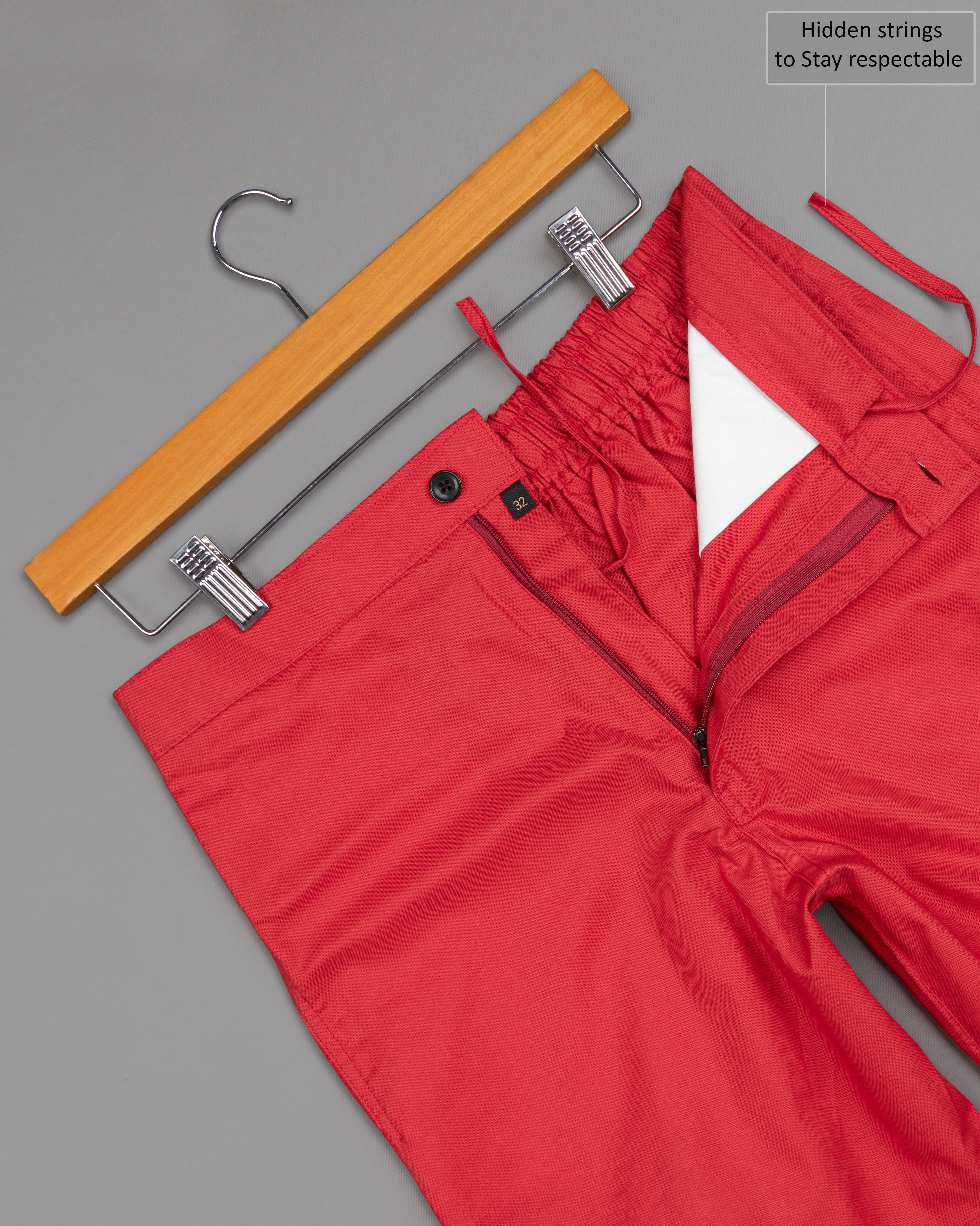 Cardinal Red Royal Oxford Shorts SR253-28, SR253-30, SR253-32, SR253-34, SR253-36, SR253-38, SR253-40, SR253-42, SR253-44