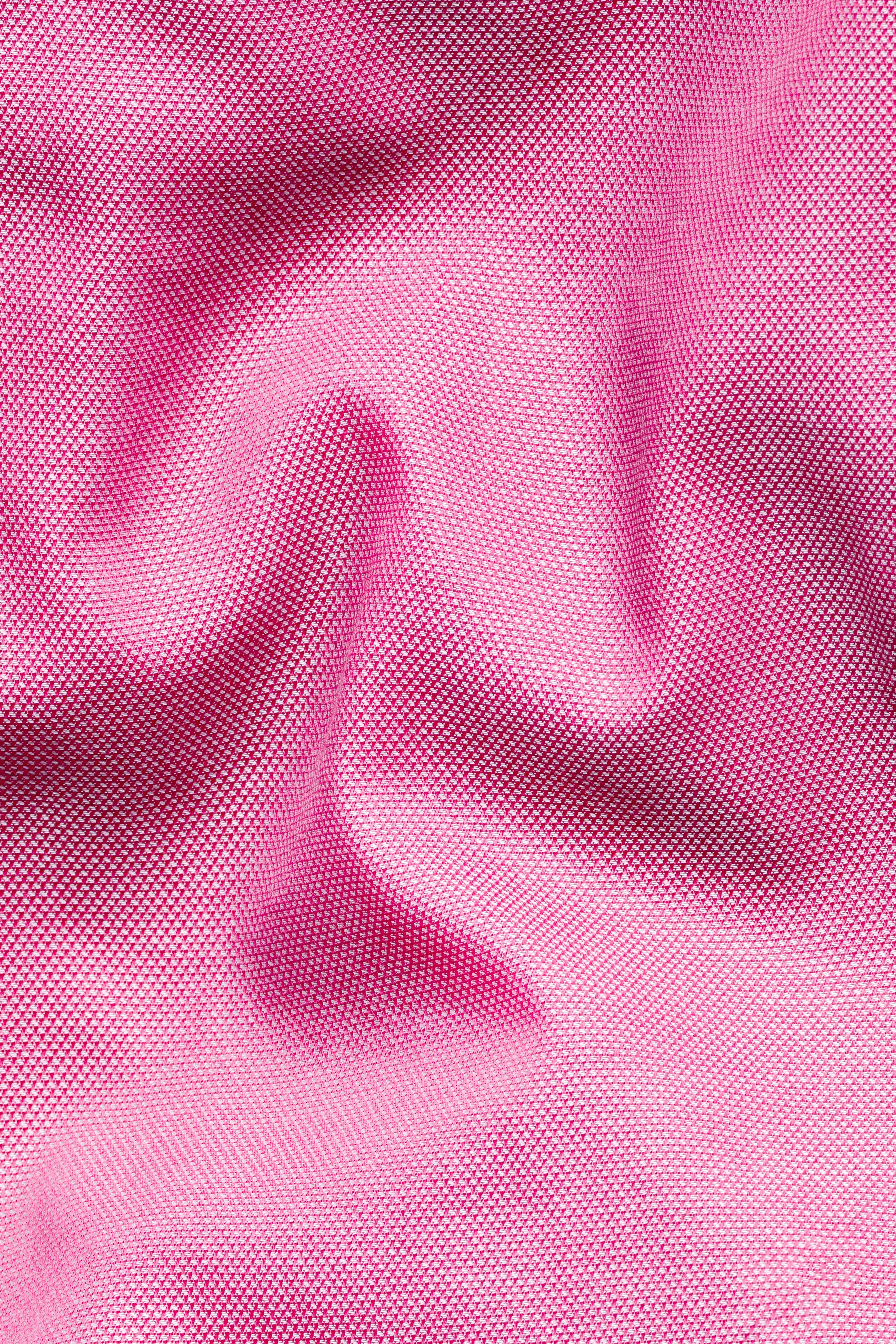 Thulian Pink Dobby Textured Giza Cotton Shorts SR378-28, SR378-30, SR378-32, SR378-34, SR378-36, SR378-38, SR378-40, SR378-42, SR378-44