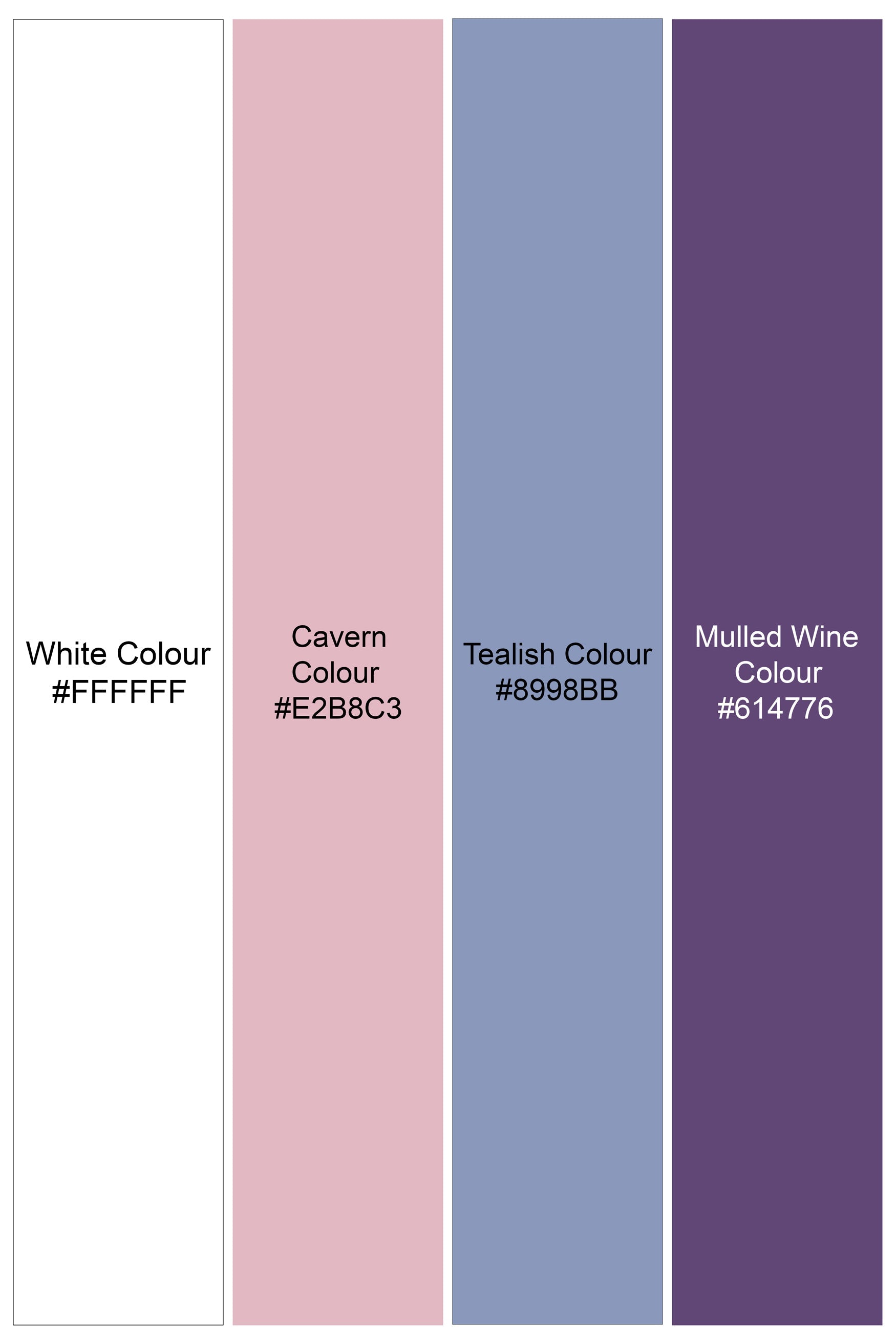 Bright White with Cavern Pink and Mulled Wine Purple Checkered Dobby Textured Giza Cotton Shorts SR396-28, SR396-30, SR396-32, SR396-34, SR396-36, SR396-38, SR396-40, SR396-42, SR396-44