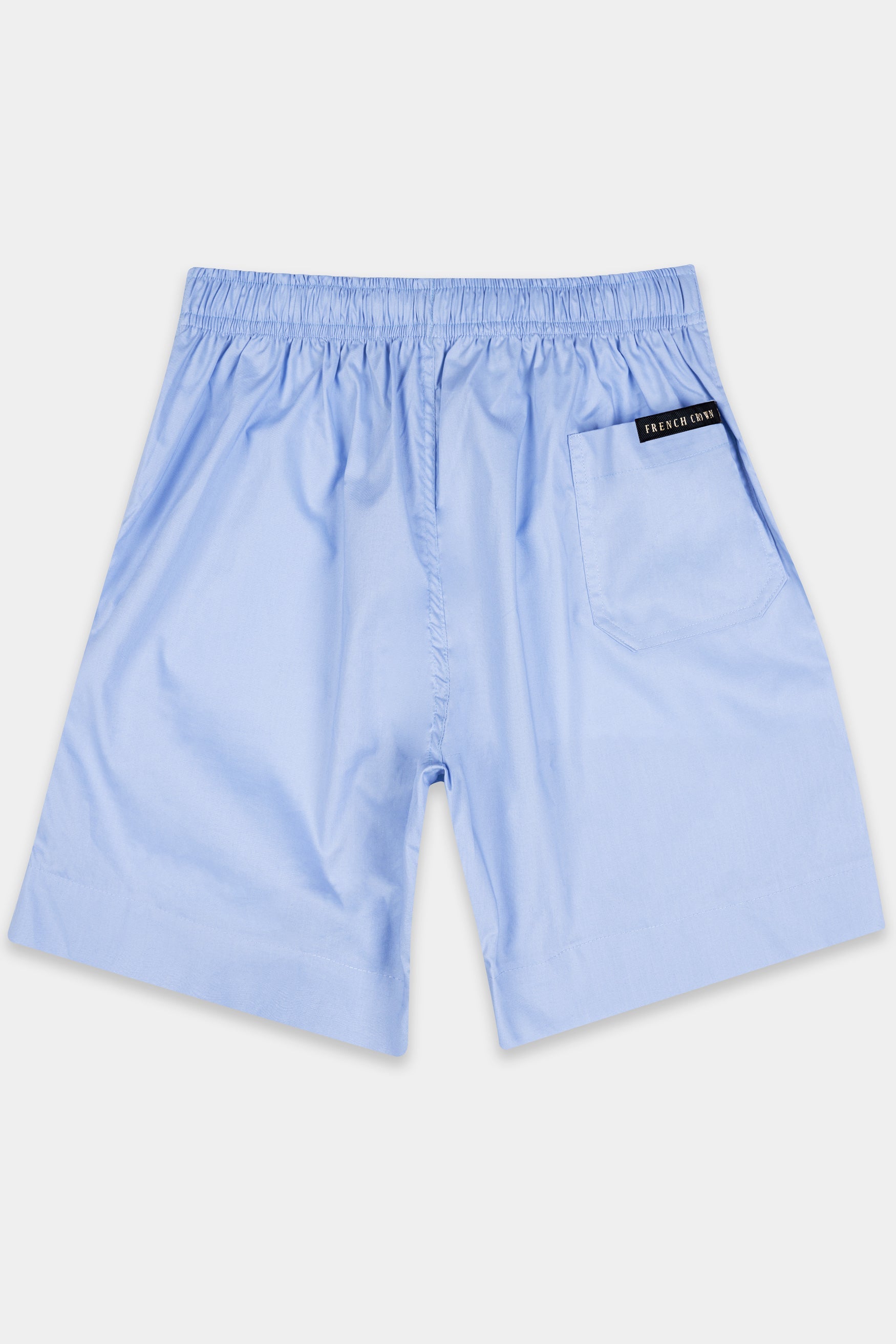 Casper Blue Premium Cotton Shorts