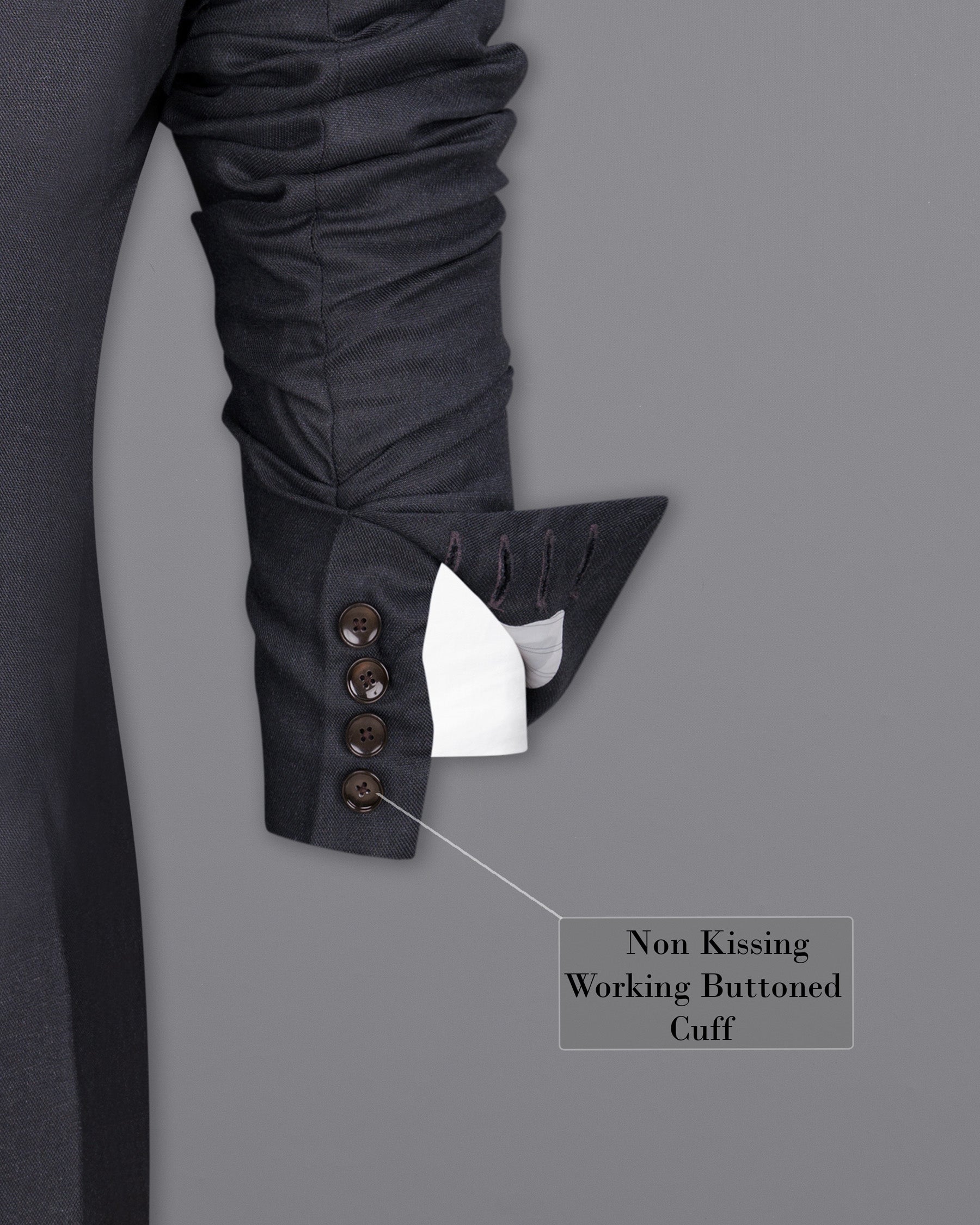 Ship Gray Double Breasted Suit ST1830-DB-36, ST1830-DB-38, ST1830-DB-40, ST1830-DB-42, ST1830-DB-44, ST1830-DB-46, ST1830-DB-48, ST1830-DB-50, ST1830-DB-52, ST1830-DB-54, ST1830-DB-56, ST1830-DB-58, ST1830-DB-60