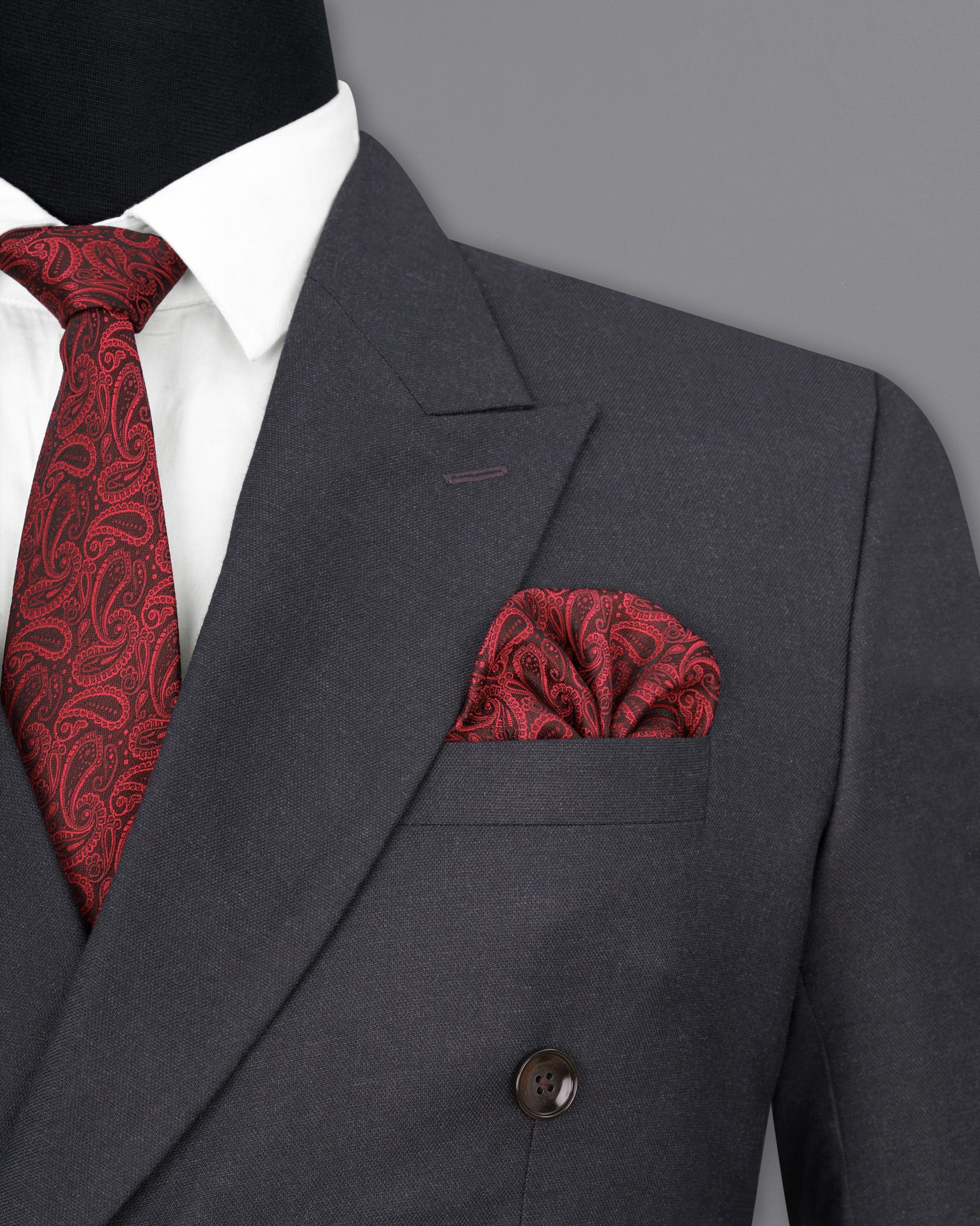 Ship Gray Double Breasted Suit ST1830-DB-36, ST1830-DB-38, ST1830-DB-40, ST1830-DB-42, ST1830-DB-44, ST1830-DB-46, ST1830-DB-48, ST1830-DB-50, ST1830-DB-52, ST1830-DB-54, ST1830-DB-56, ST1830-DB-58, ST1830-DB-60