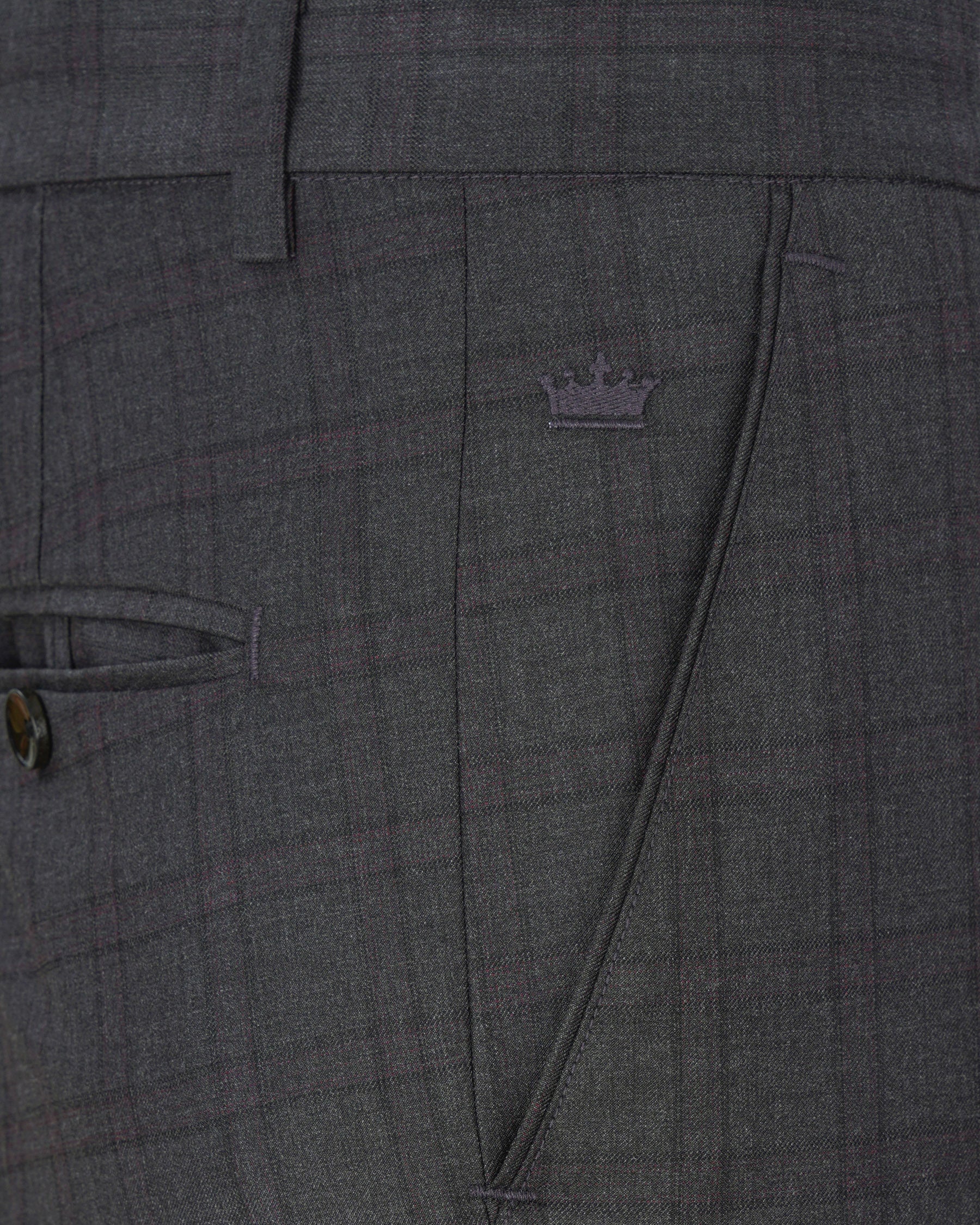 Gravel Gray Plaid Double Breasted Suit ST1887-DB-36, ST1887-DB-38, ST1887-DB-40, ST1887-DB-42, ST1887-DB-44, ST1887-DB-46, ST1887-DB-48, ST1887-DB-50, ST1887-DB-52, ST1887-DB-54, ST1887-DB-56, ST1887-DB-58, ST1887-DB-60