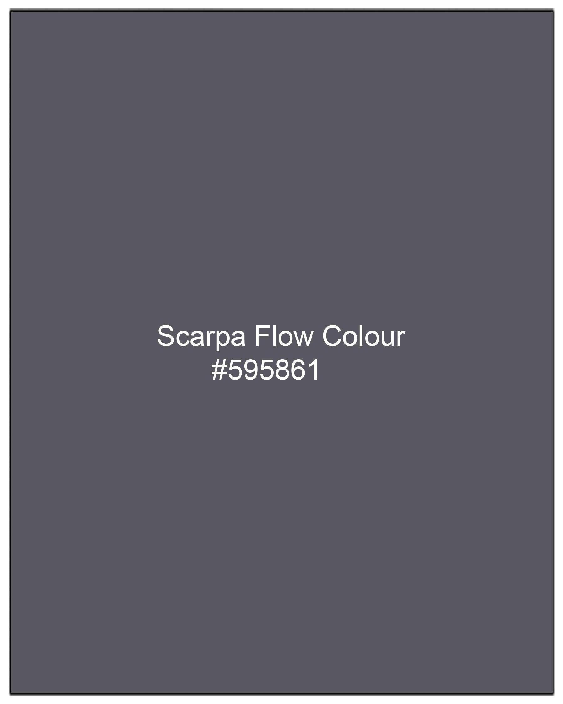 Scarpa Flow Gray Double Breasted Sports Suit