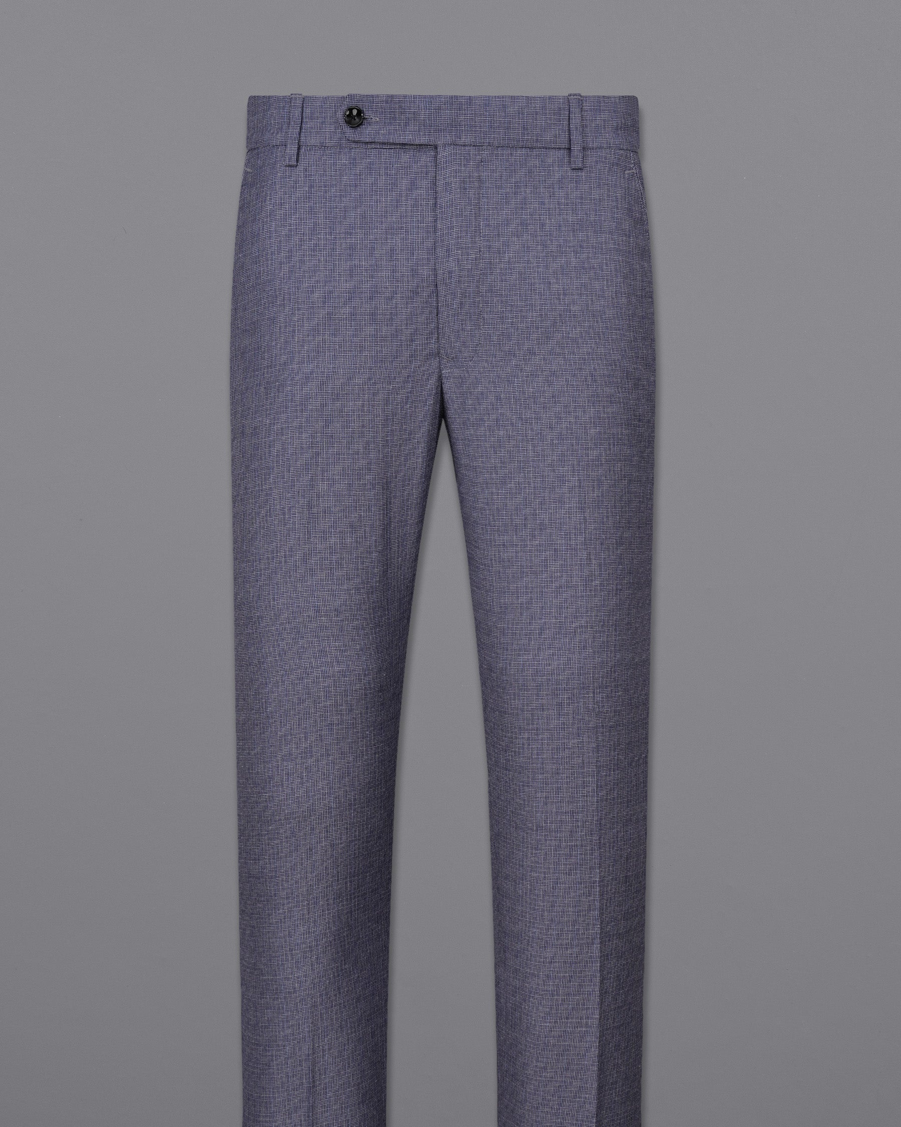 Gun Powder Blue Single Breasted Sports Suit