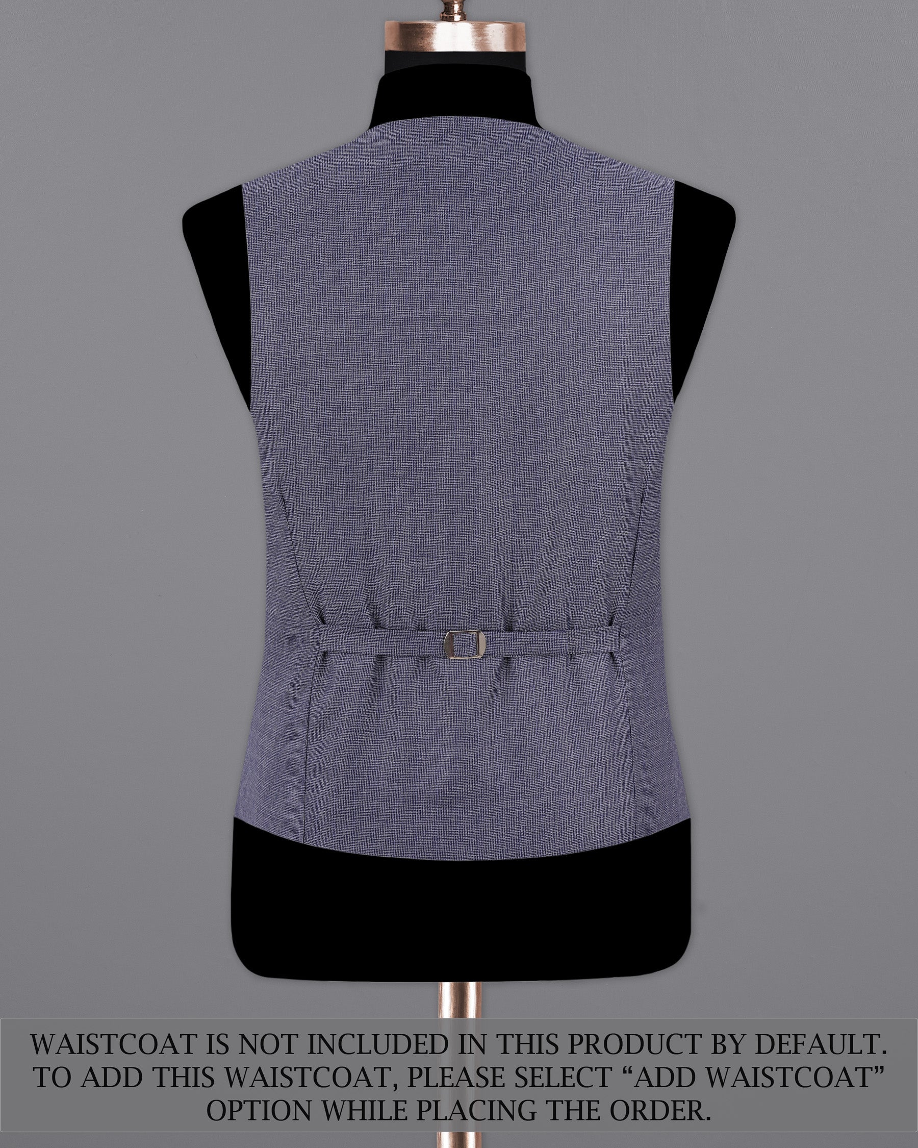 Gun Powder Blue Single Breasted Sports Suit