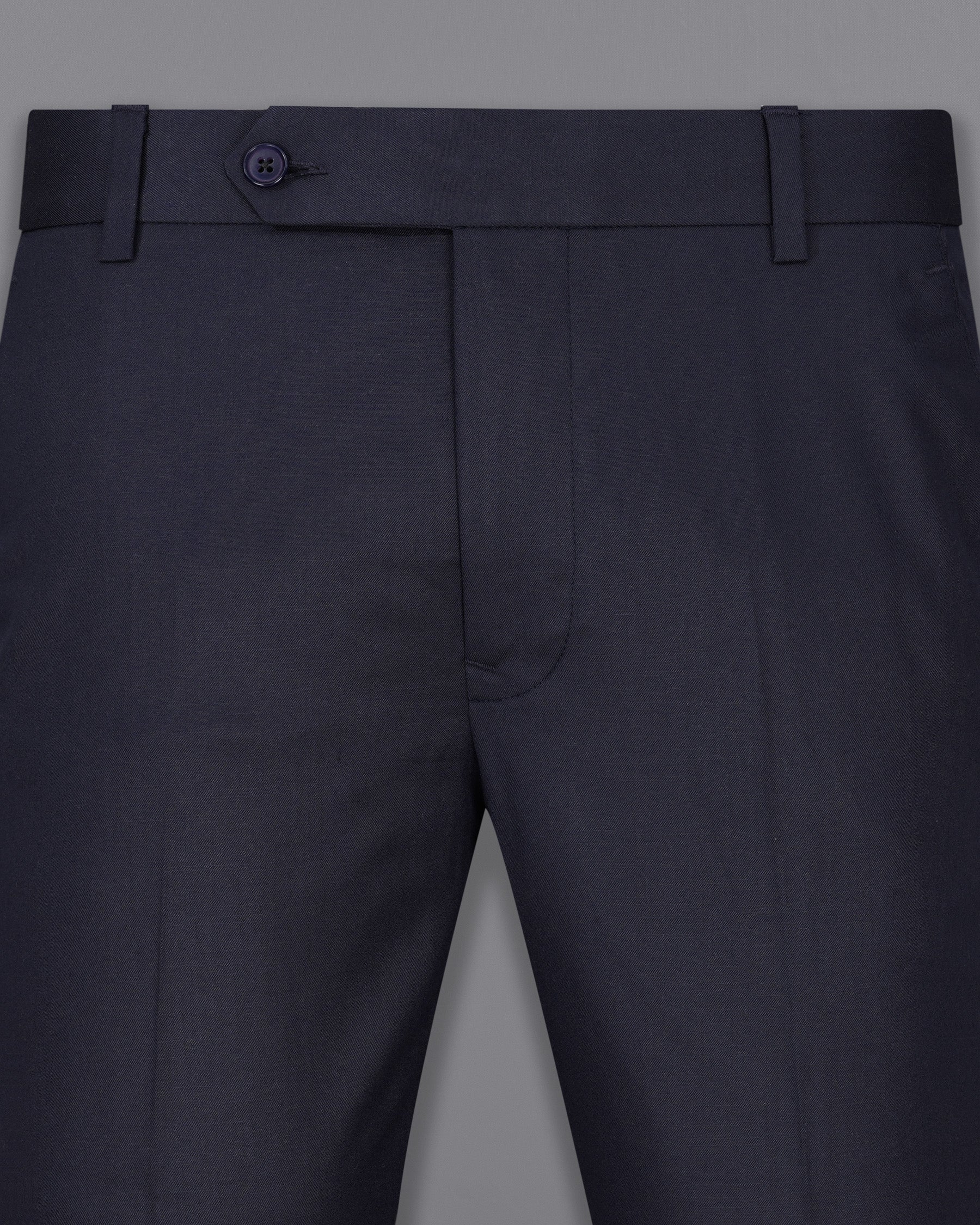 Gunmetal Blue Single Breasted Suit