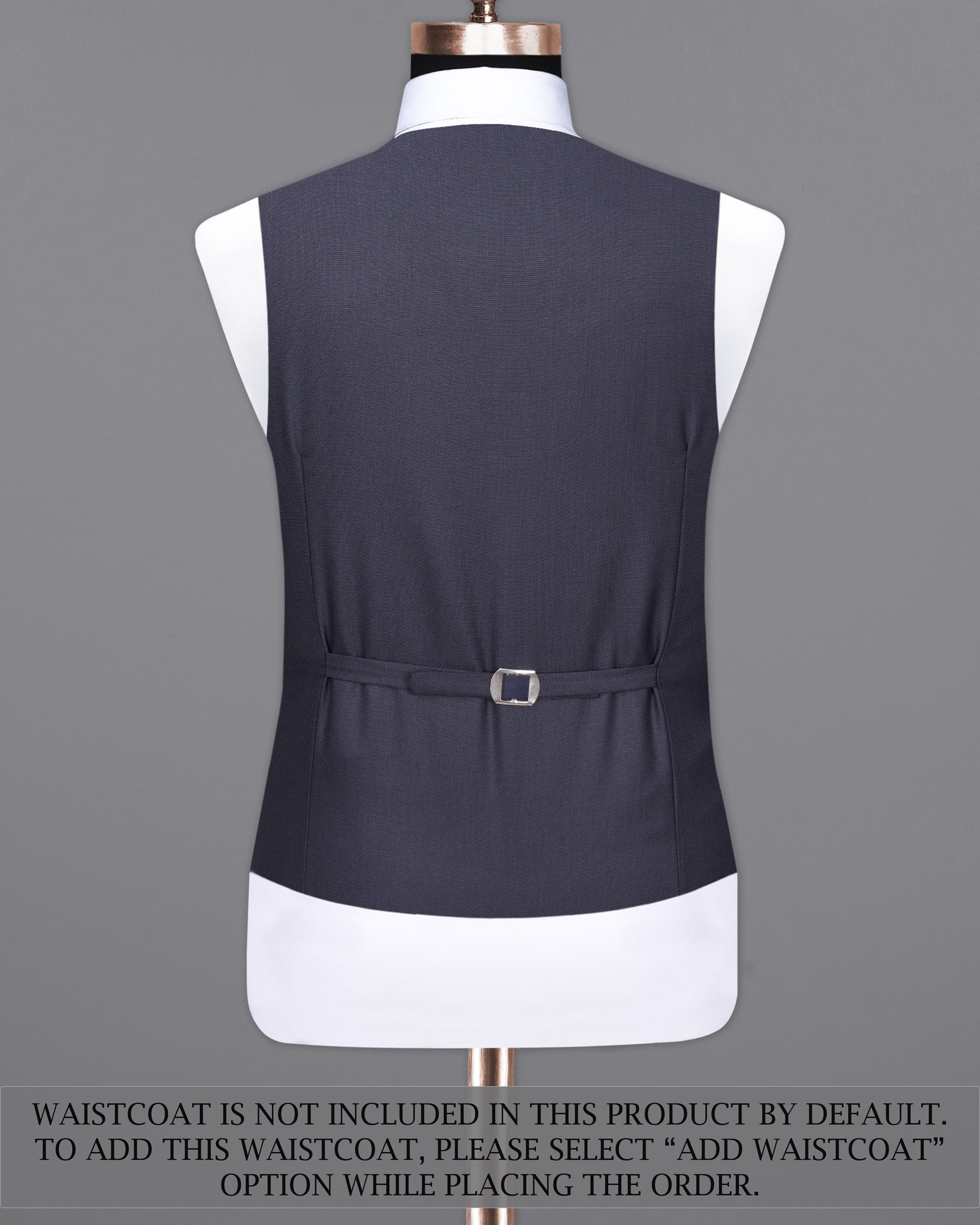 Bleached Cedar Blue Double Breasted Sports Suit