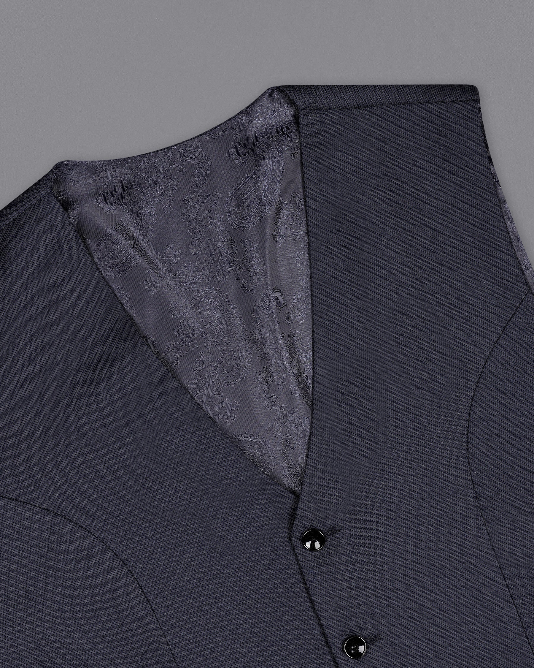 Bleached Cedar Blue Double Breasted Sports Suit