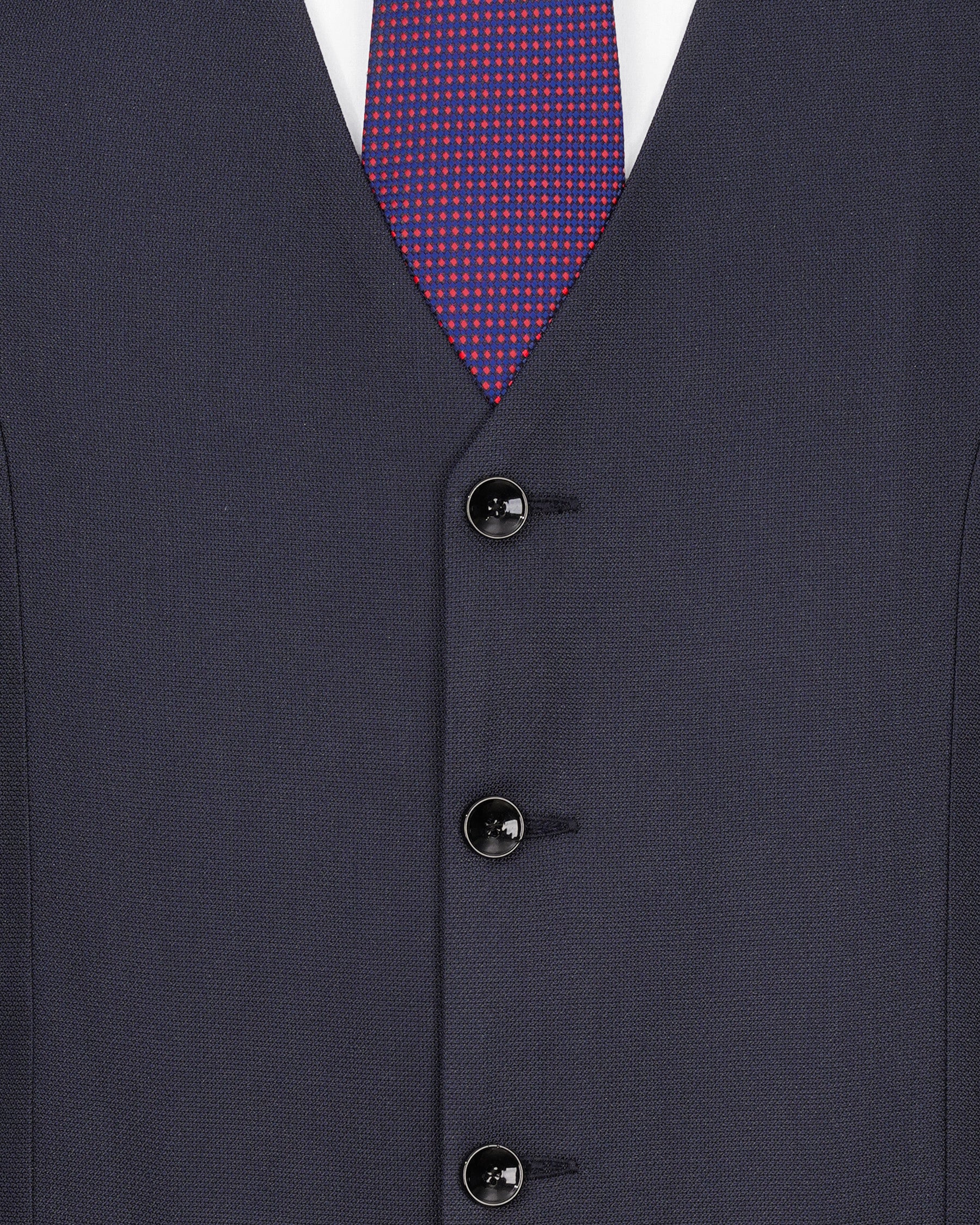 Bleached Cedar Blue Double Breasted Sports Suit