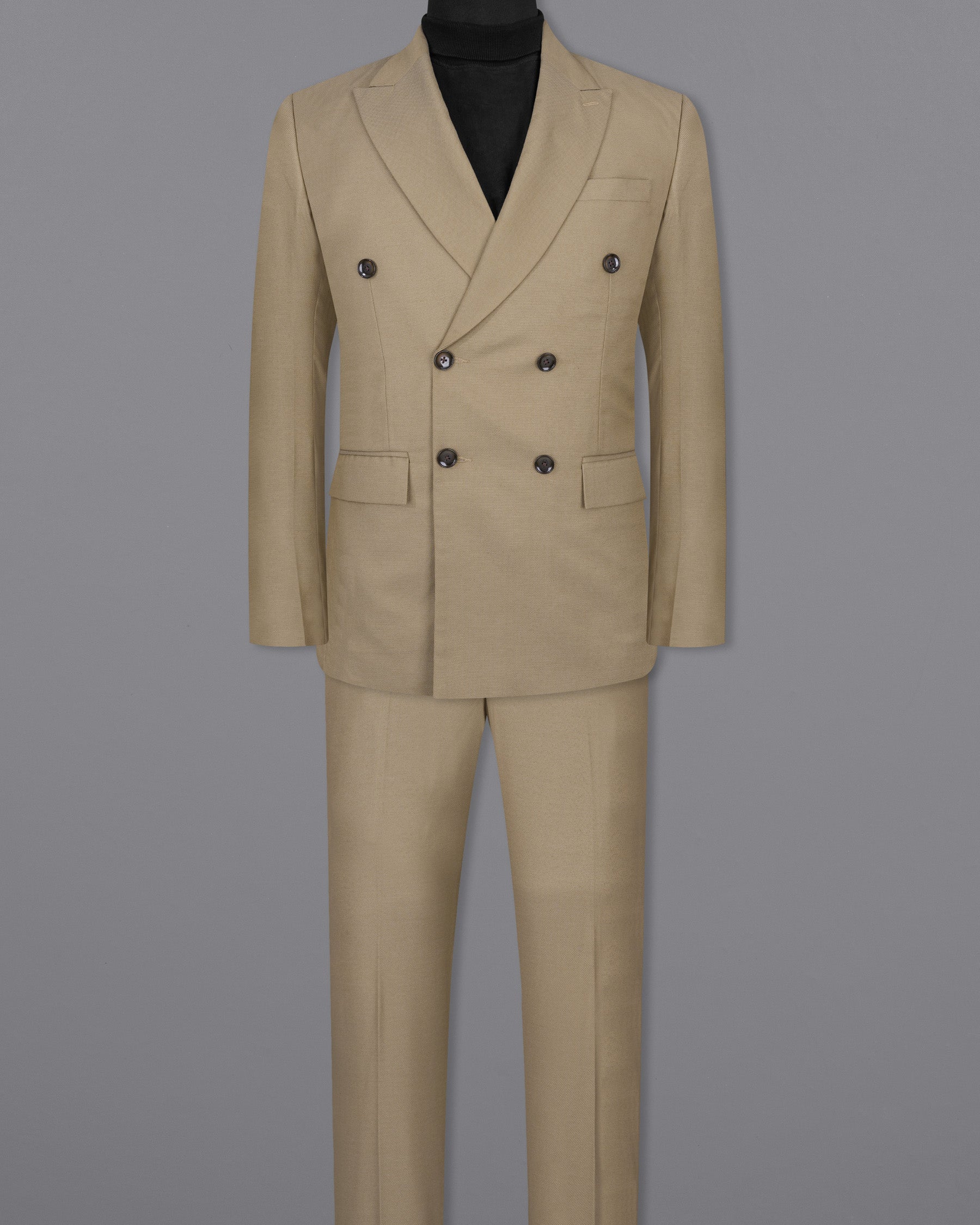 Tallow Brown Double Breasted Suit