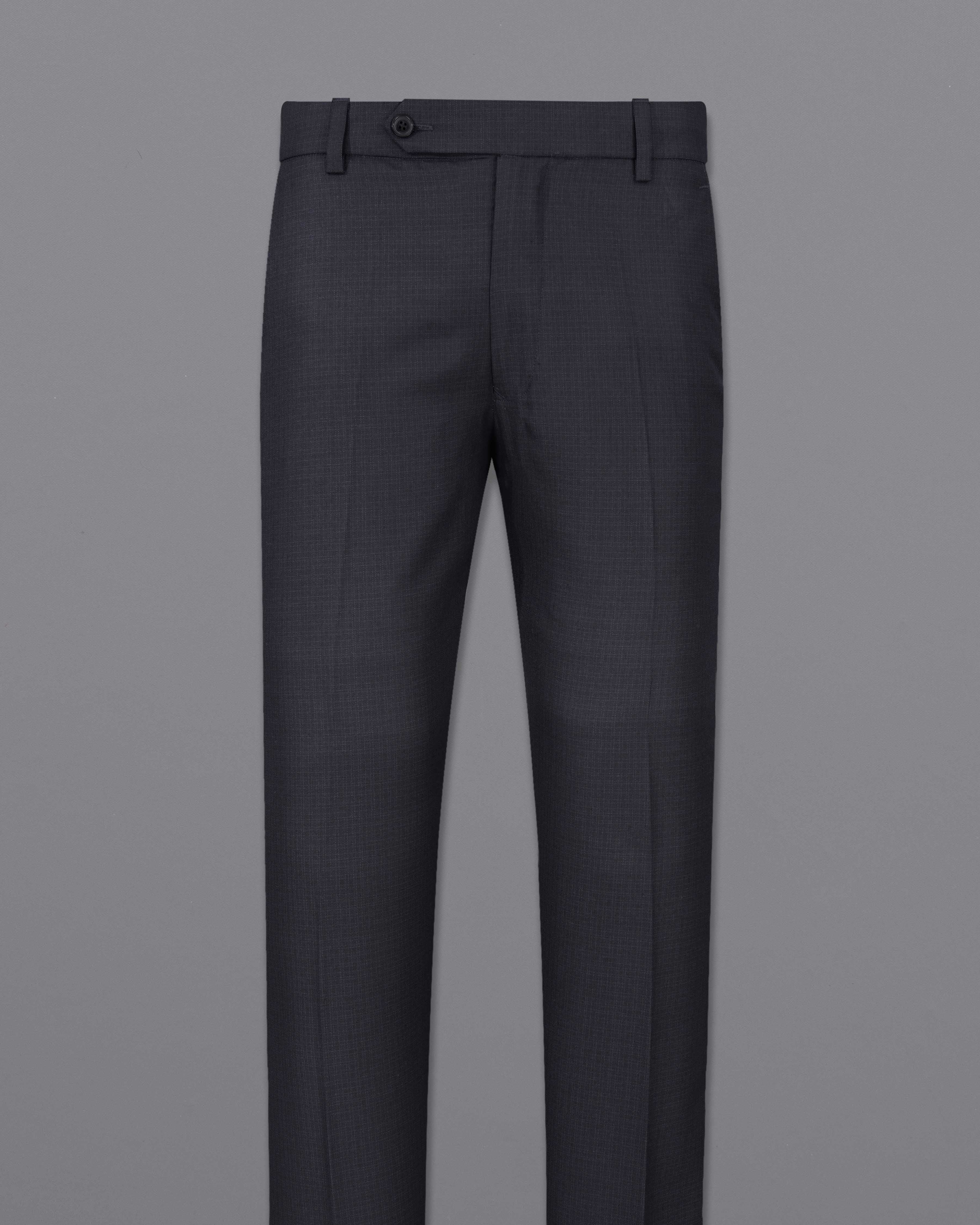 Bleached Cedar Gray Single Breasted Suit