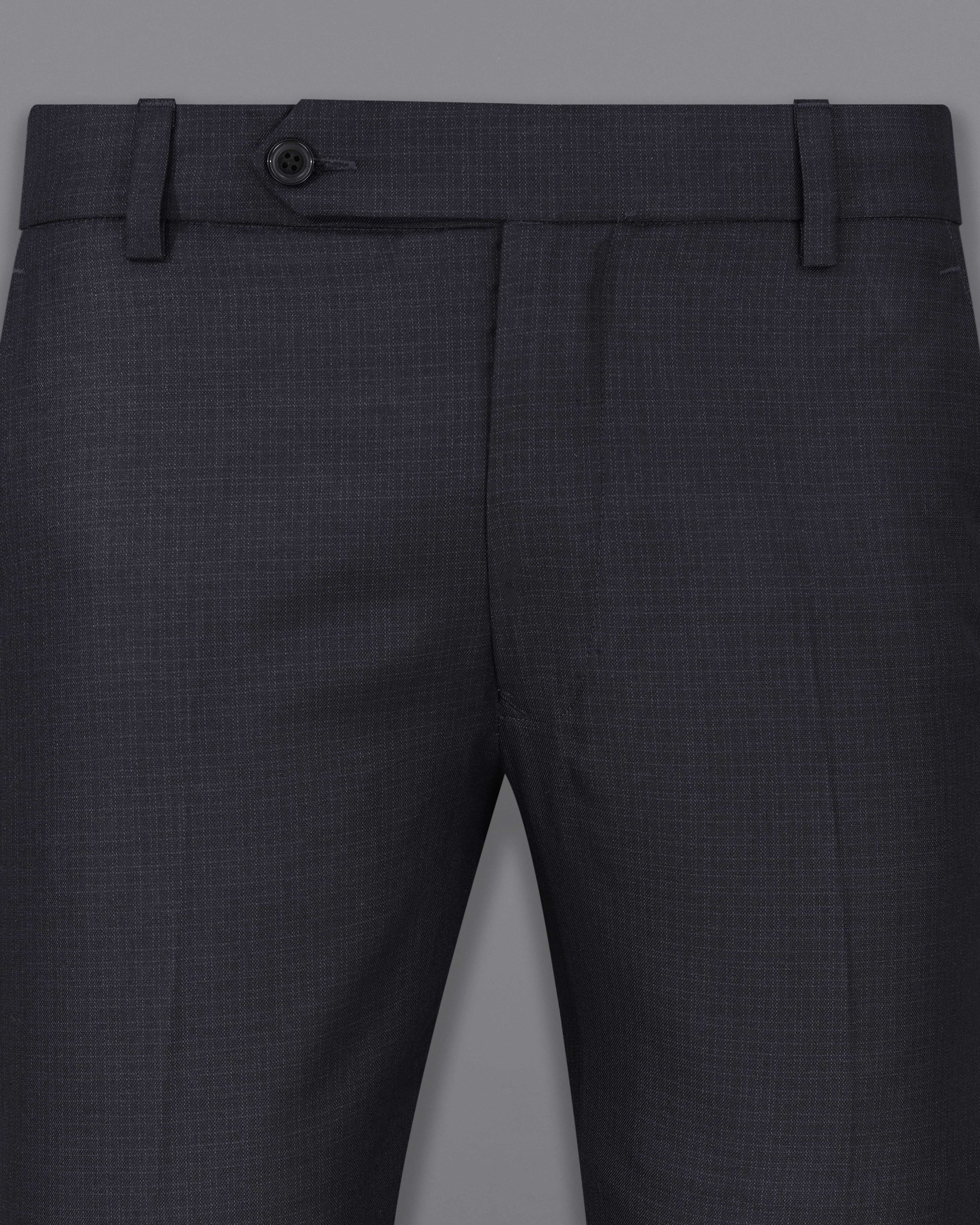 Bleached Cedar Gray Single Breasted Suit