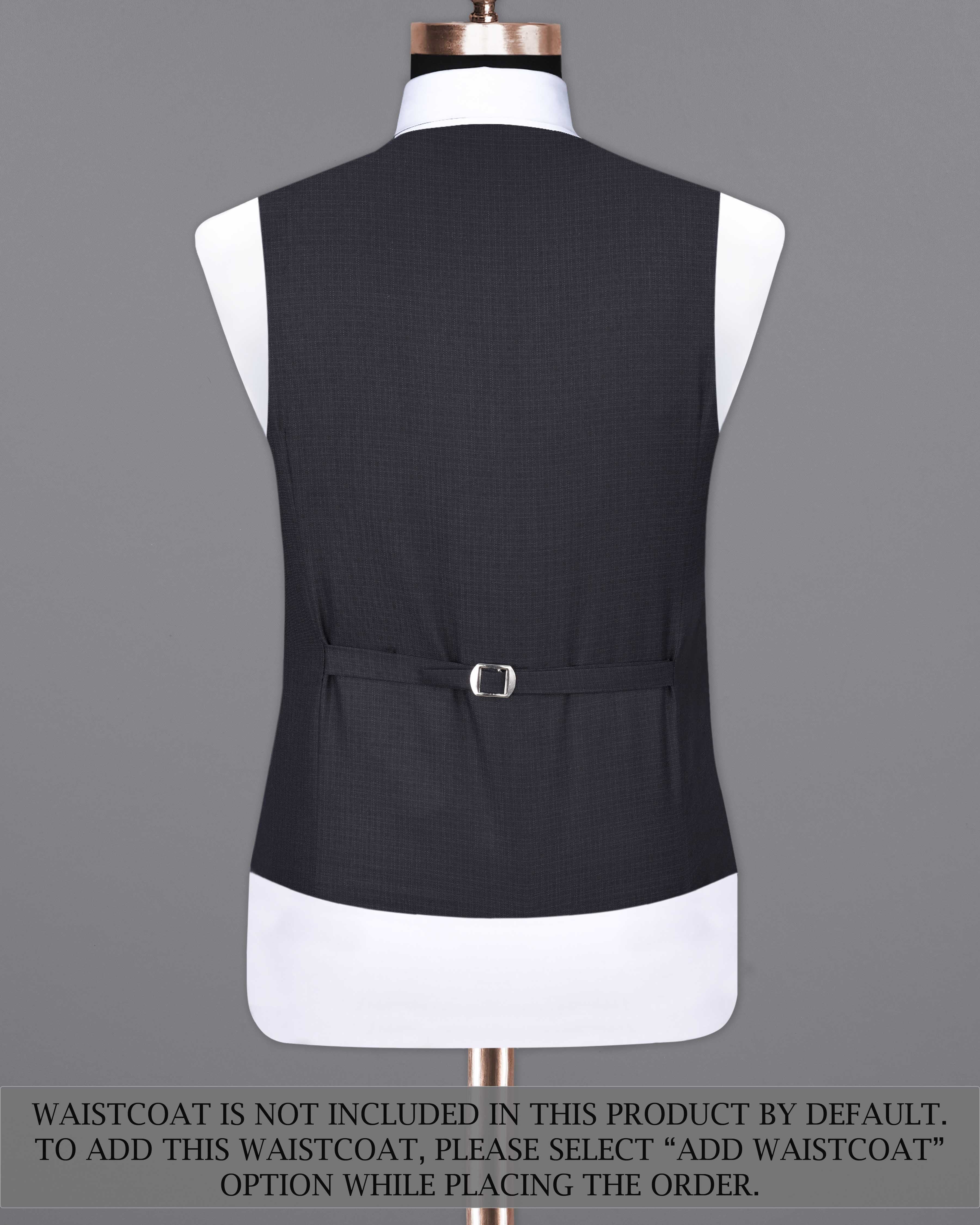 Bleached Cedar Gray Single Breasted Suit