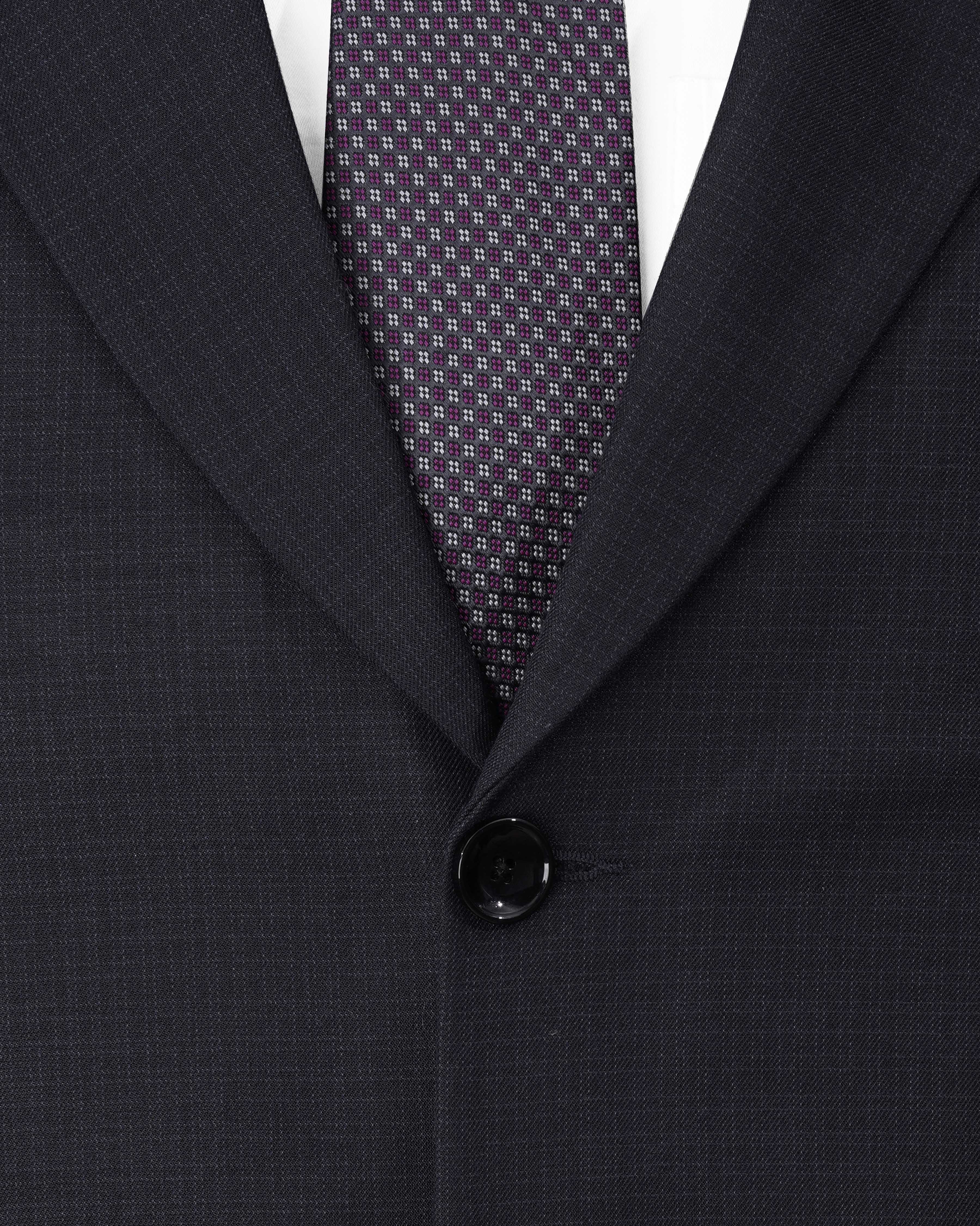 Bleached Cedar Gray Single Breasted Suit