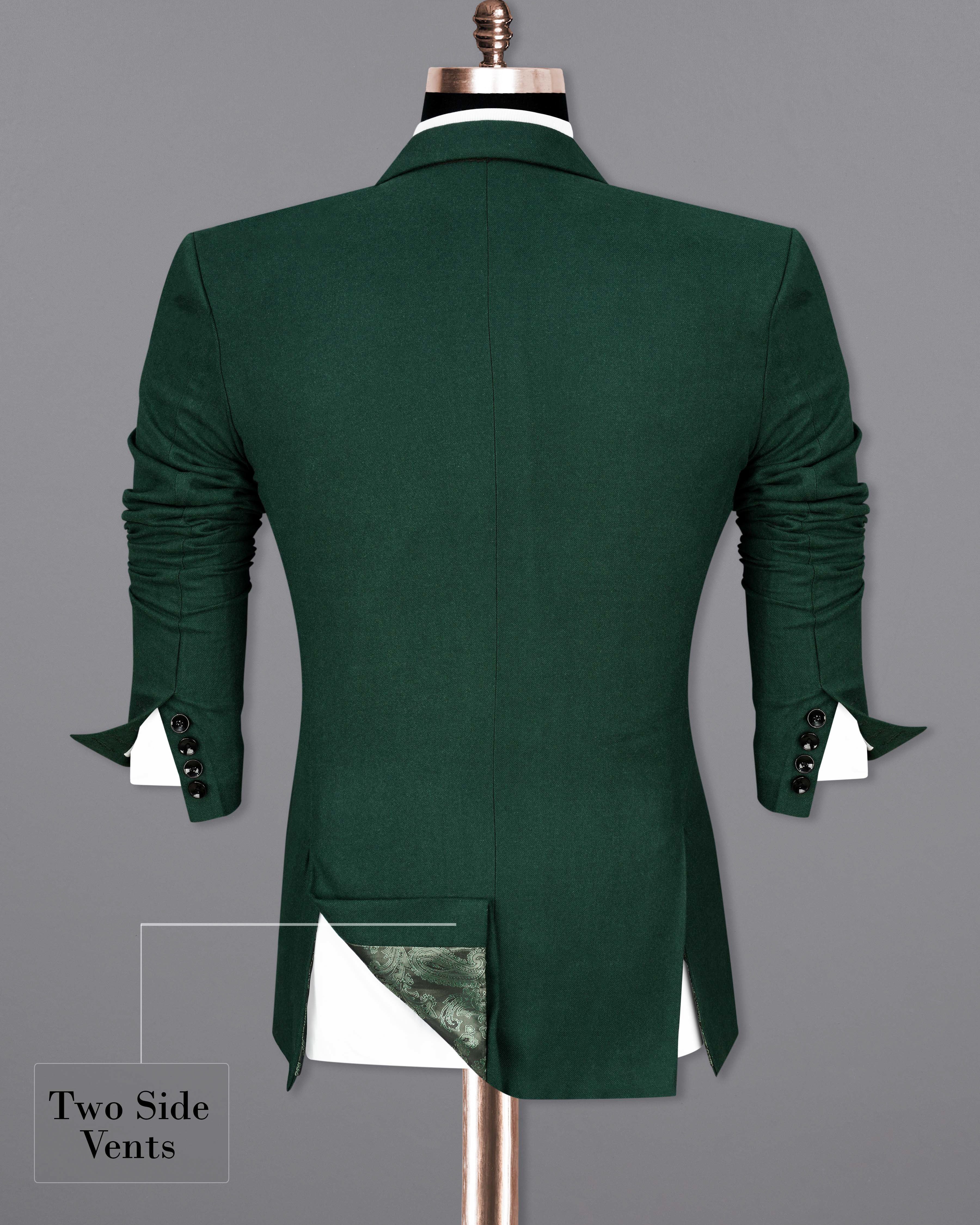 Celtic Green Single Breasted Suit