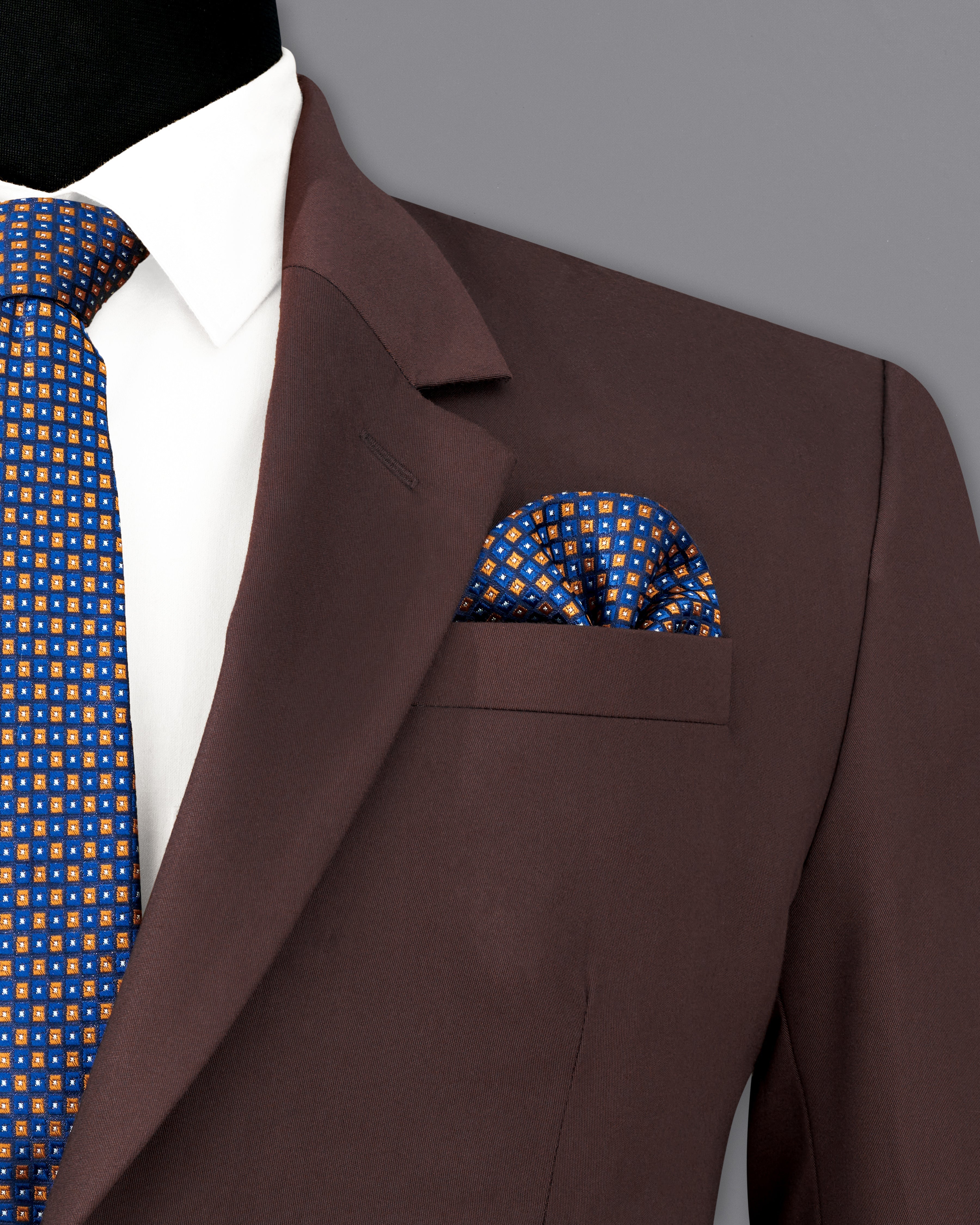 Matterhorn Brown Single Breasted Suit ST2244-SB-36, ST2244-SB-38, ST2244-SB-40, ST2244-SB-42, ST2244-SB-44, ST2244-SB-46, ST2244-SB-48, ST2244-SB-50, ST2244-SB-52, ST2244-SB-54, ST2244-SB-56, ST2244-SB-58, ST2244-SB-60