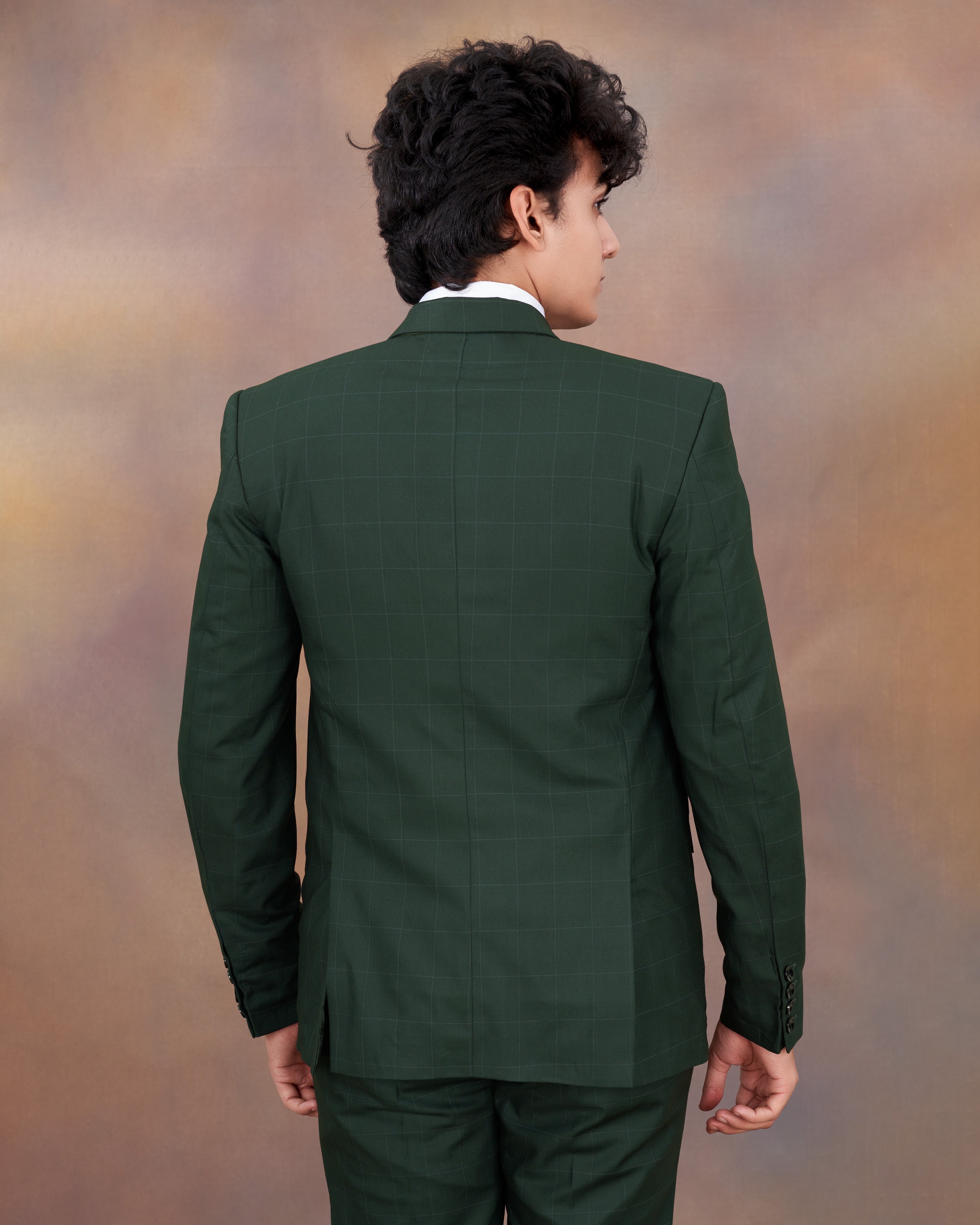 Gunmetal Green Subtle Windowpane Tuxedo Suit Gunmetal Green Subtle Windowpane Tuxedo Suit ST2326-SB-BKPL-36, ST2326-SB-BKPL-38, ST2326-SB-BKPL-40, ST2326-SB-BKPL-42, ST2326-SB-BKPL-44, ST2326-SB-BKPL-46, ST2326-SB-BKPL-48, ST2326-SB-BKPL-50, ST2326-SB-BKPL-52, ST2326-SB-BKPL-54, ST2326-SB-BKPL-56, ST2326-SB-BKPL-58, ST2326-SB-BKPL-60