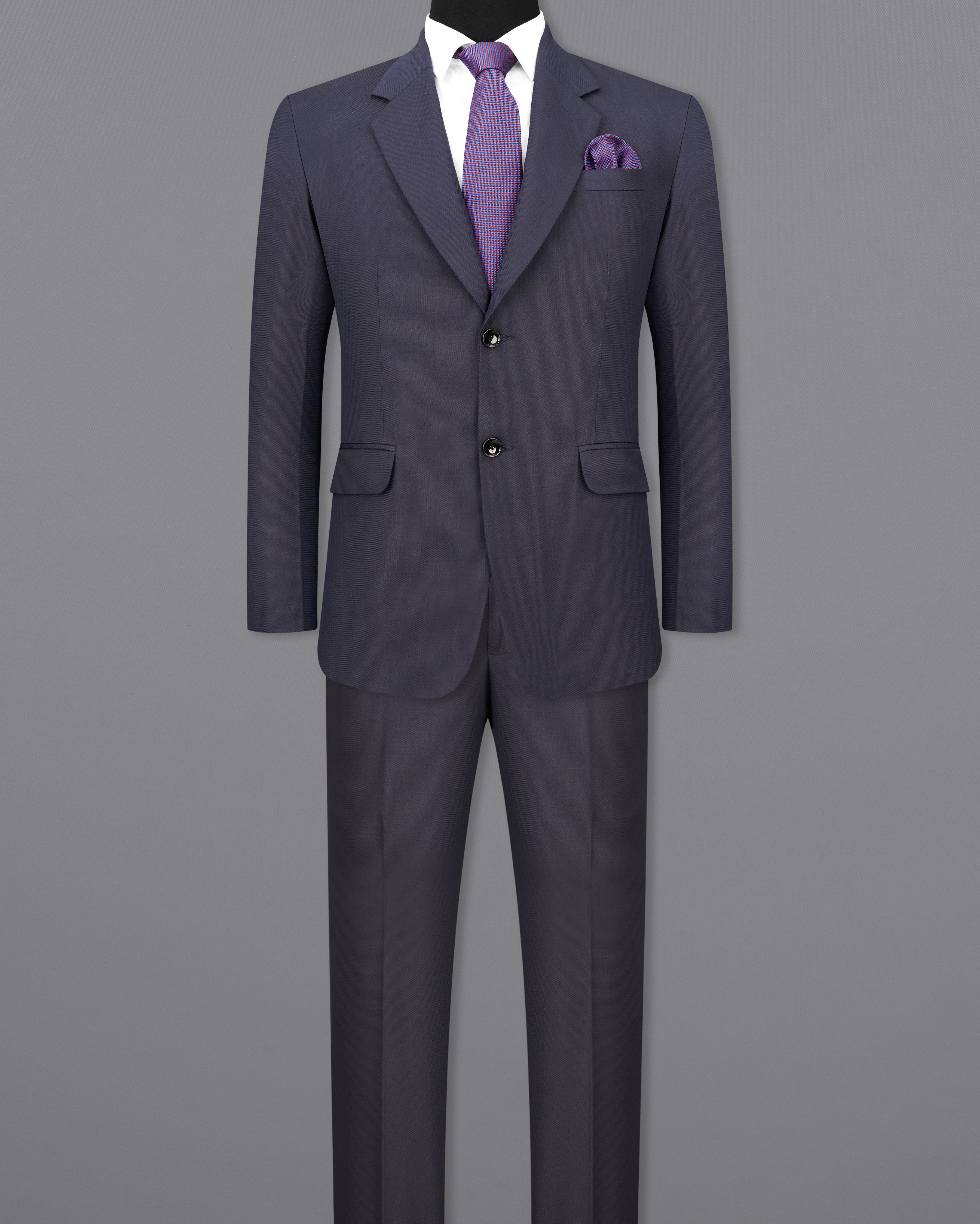Iridium Gray Single-Breasted Suit ST2475-SB-36, ST2475-SB-38, ST2475-SB-40, ST2475-SB-42, ST2475-SB-44, ST2475-SB-46, ST2475-SB-48, ST2475-SB-50, ST2475-SB-52, ST2475-SB-54, ST2475-SB-56, ST2475-SB-58, ST2475-SB-60