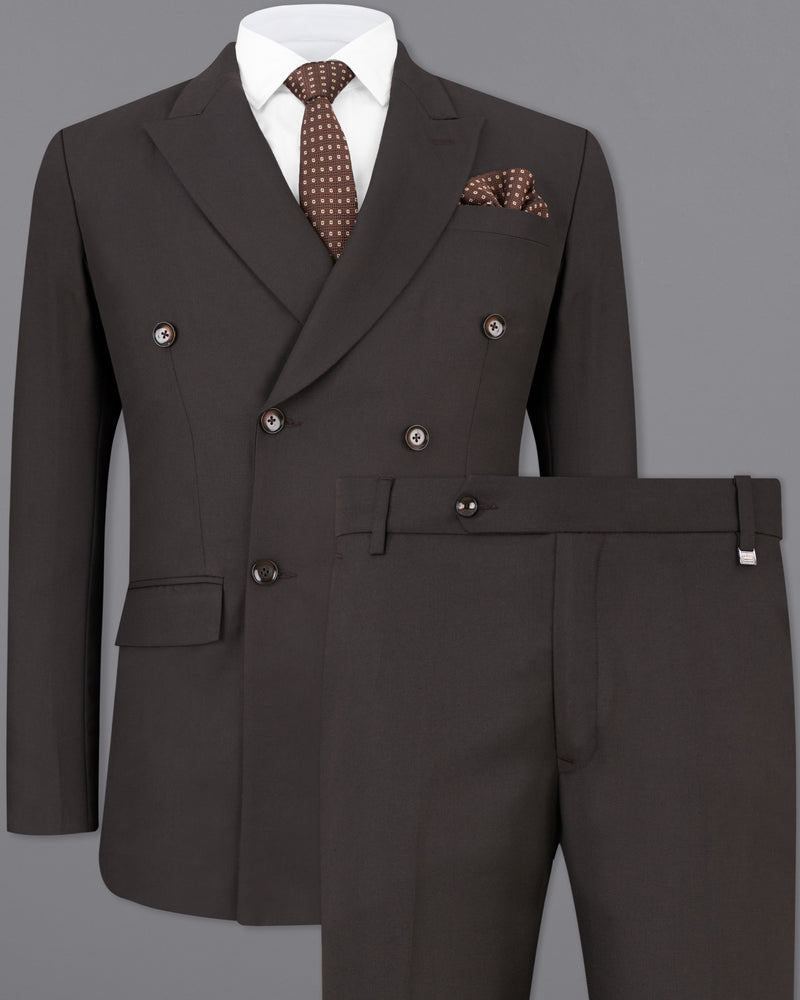 Eclipse Brown Double Breasted Suit ST2500-DB-36, ST2500-DB-38, ST2500-DB-40, ST2500-DB-42, ST2500-DB-44, ST2500-DB-46, ST2500-DB-48, ST2500-DB-50, ST2500-DB-52, ST2500-DB-54, ST2500-DB-56, ST2500-DB-58, ST2500-DB-60