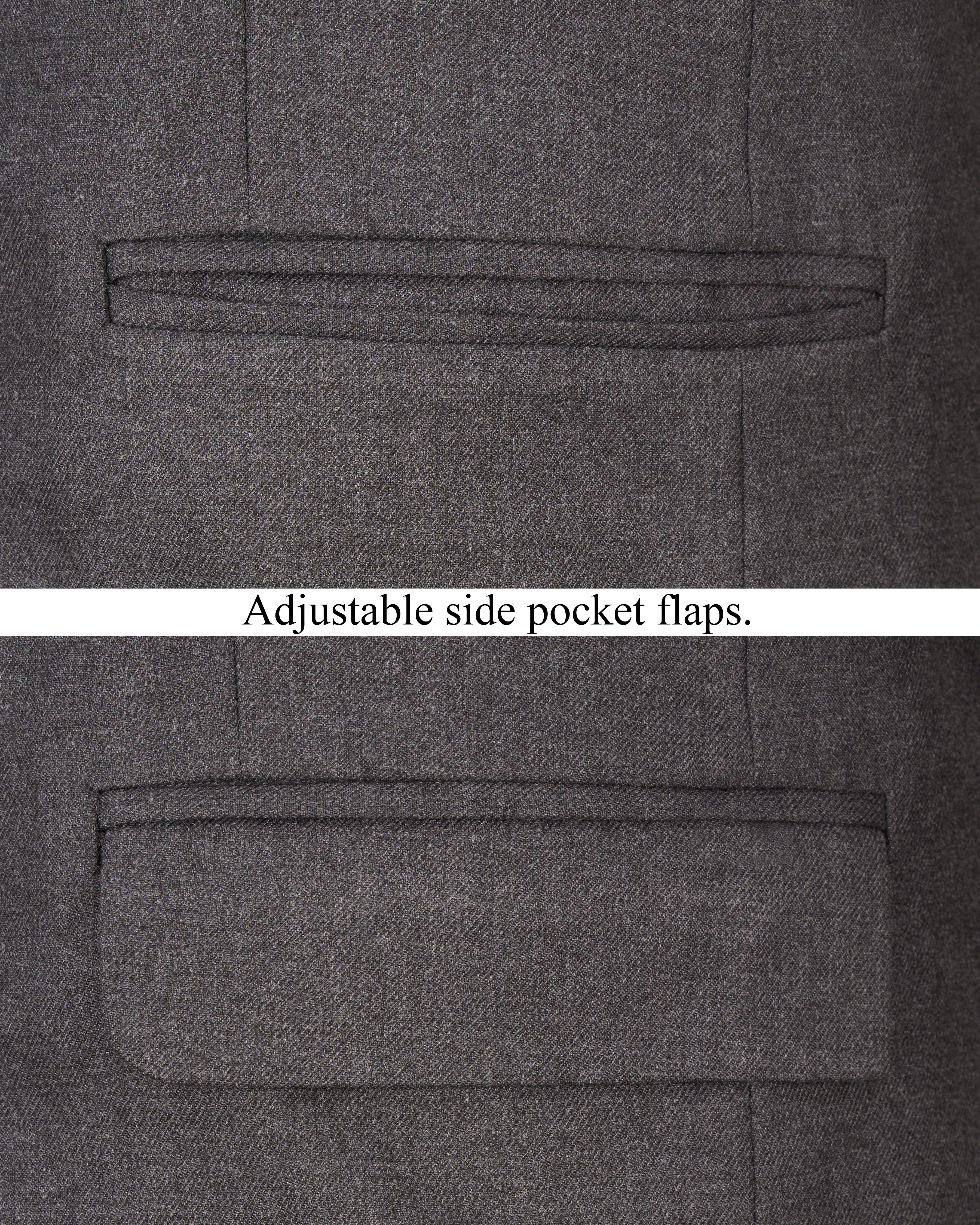 Gravel Gray Wool Rich Single Breasted Suit ST2507-SB-36, ST2507-SB-38, ST2507-SB-40, ST2507-SB-42, ST2507-SB-44, ST2507-SB-46, ST2507-SB-48, ST2507-SB-50, ST2507-SB-52, ST2507-SB-54, ST2507-SB-56, ST2507-SB-58, ST2507-SB-60